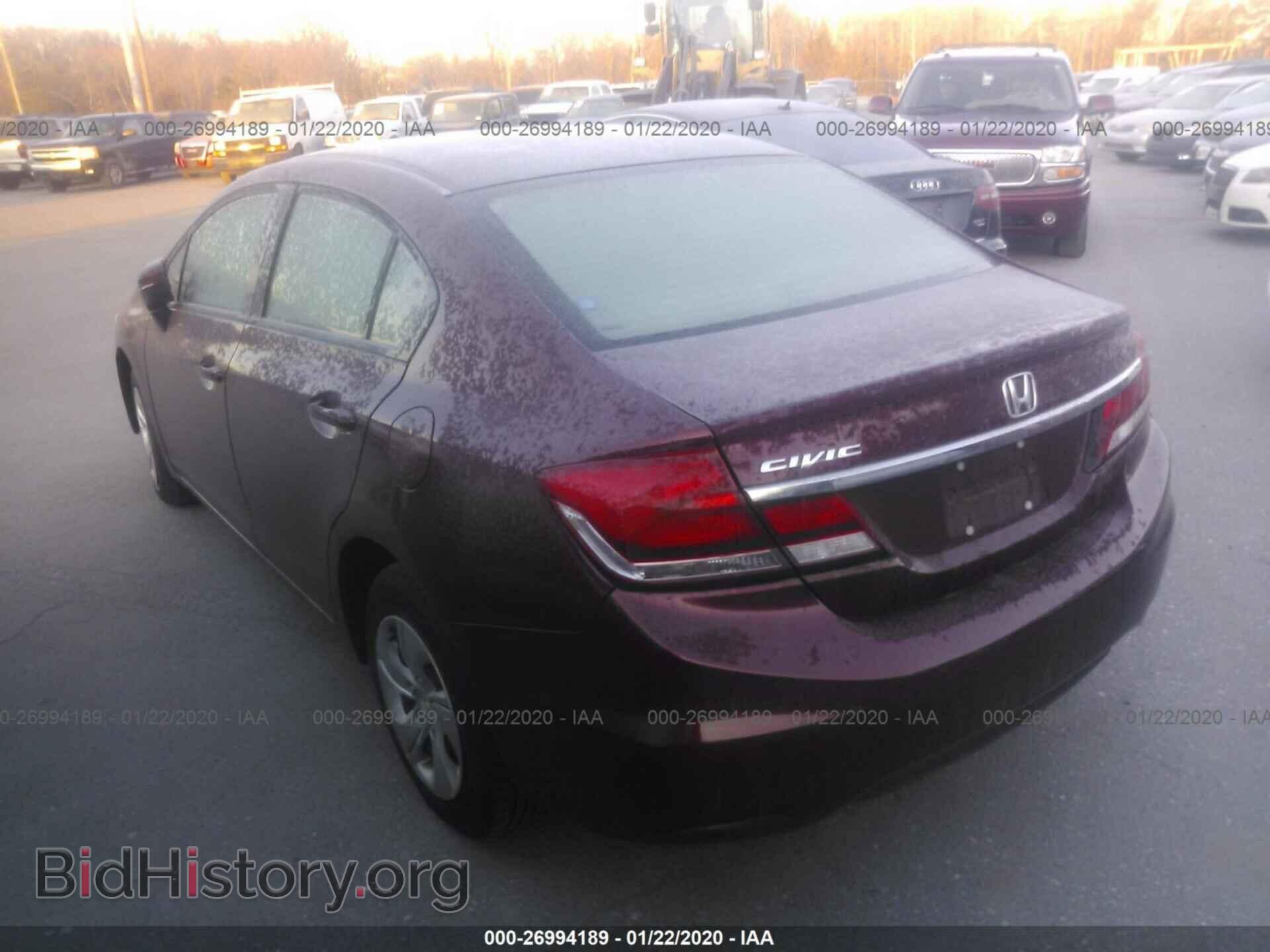 2014 HONDA CIVIC - VIN: 2HGFB2F58EH540381 - Фото 3