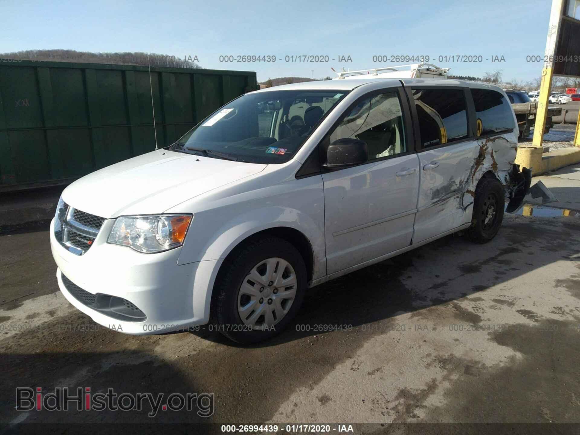 2017 DODGE GRAND CARAVAN - VIN: 2C4RDGBG5HR817562 - Фото 2