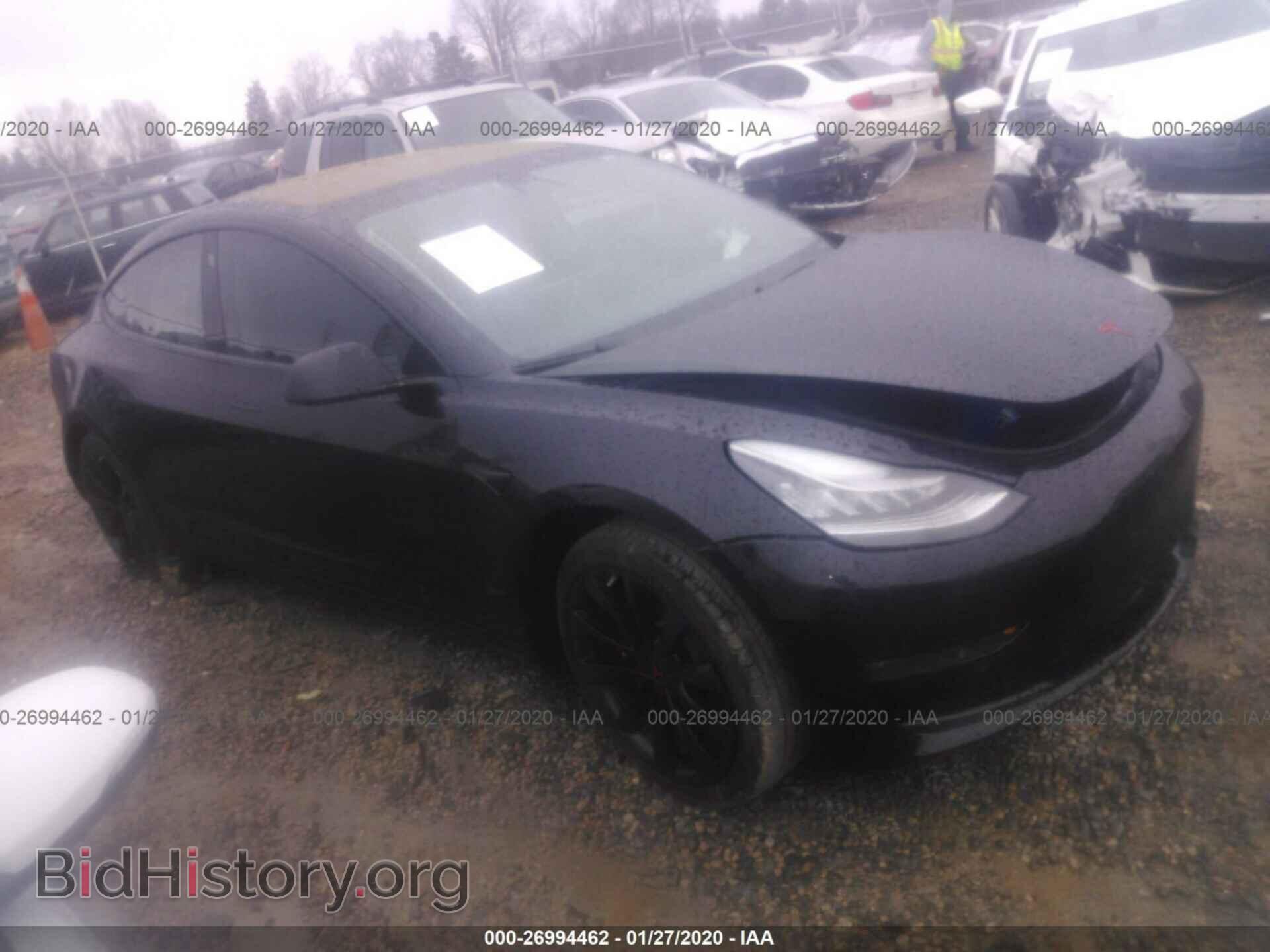 Photo 5YJ3E1EA9JF010762 - TESLA MODEL 3 2018