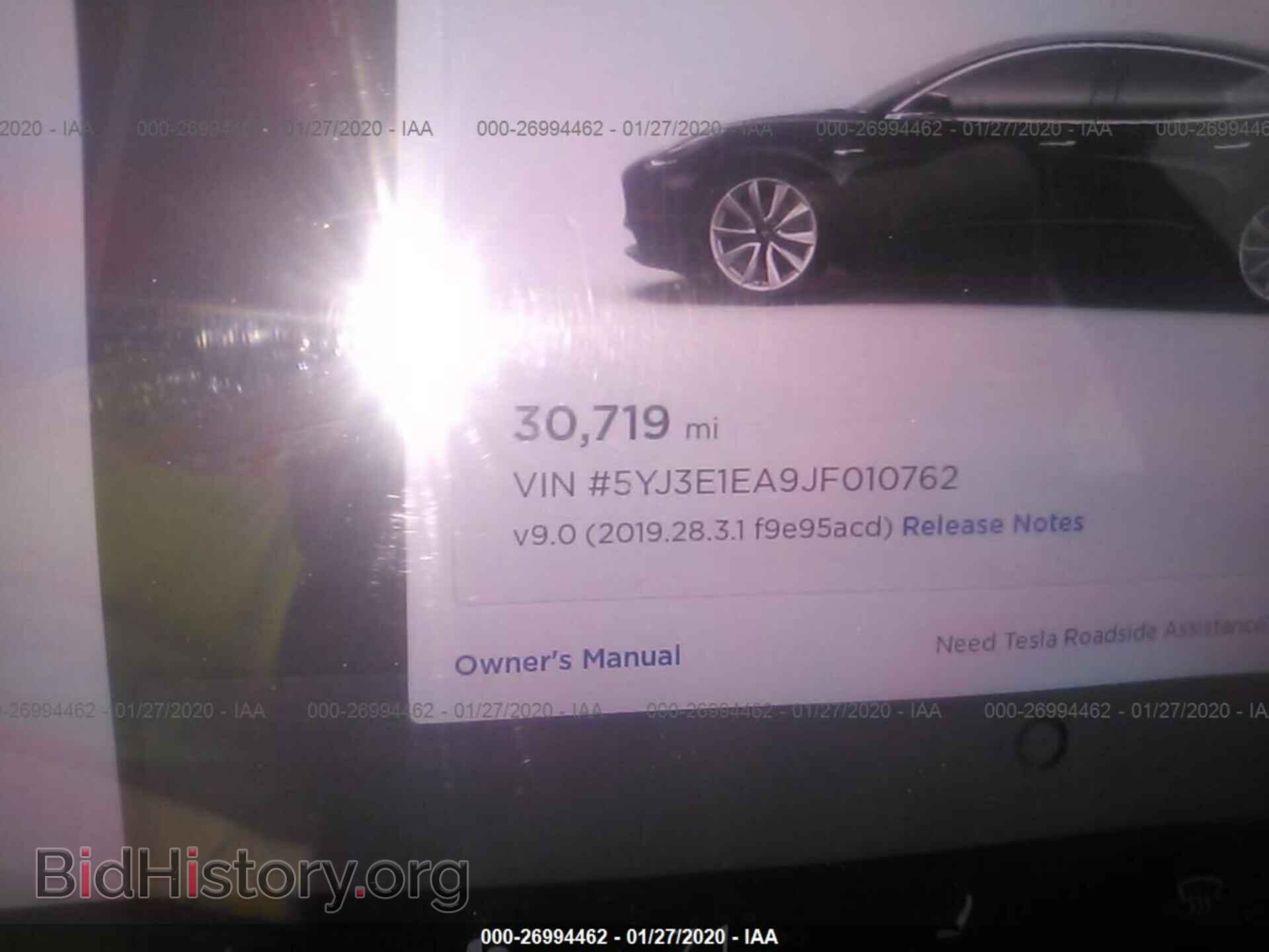 2018 TESLA MODEL 3 - VIN: 5YJ3E1EA9JF010762 - Photo 7