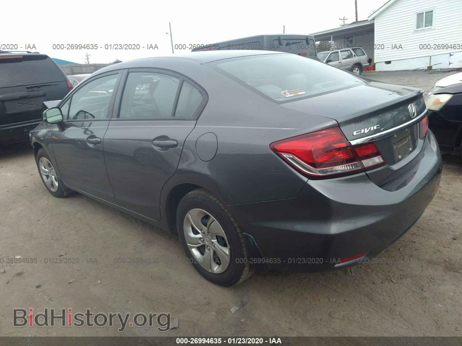 2013 HONDA CIVIC - VIN: 19XFB2F56DE088827 - Фото 3