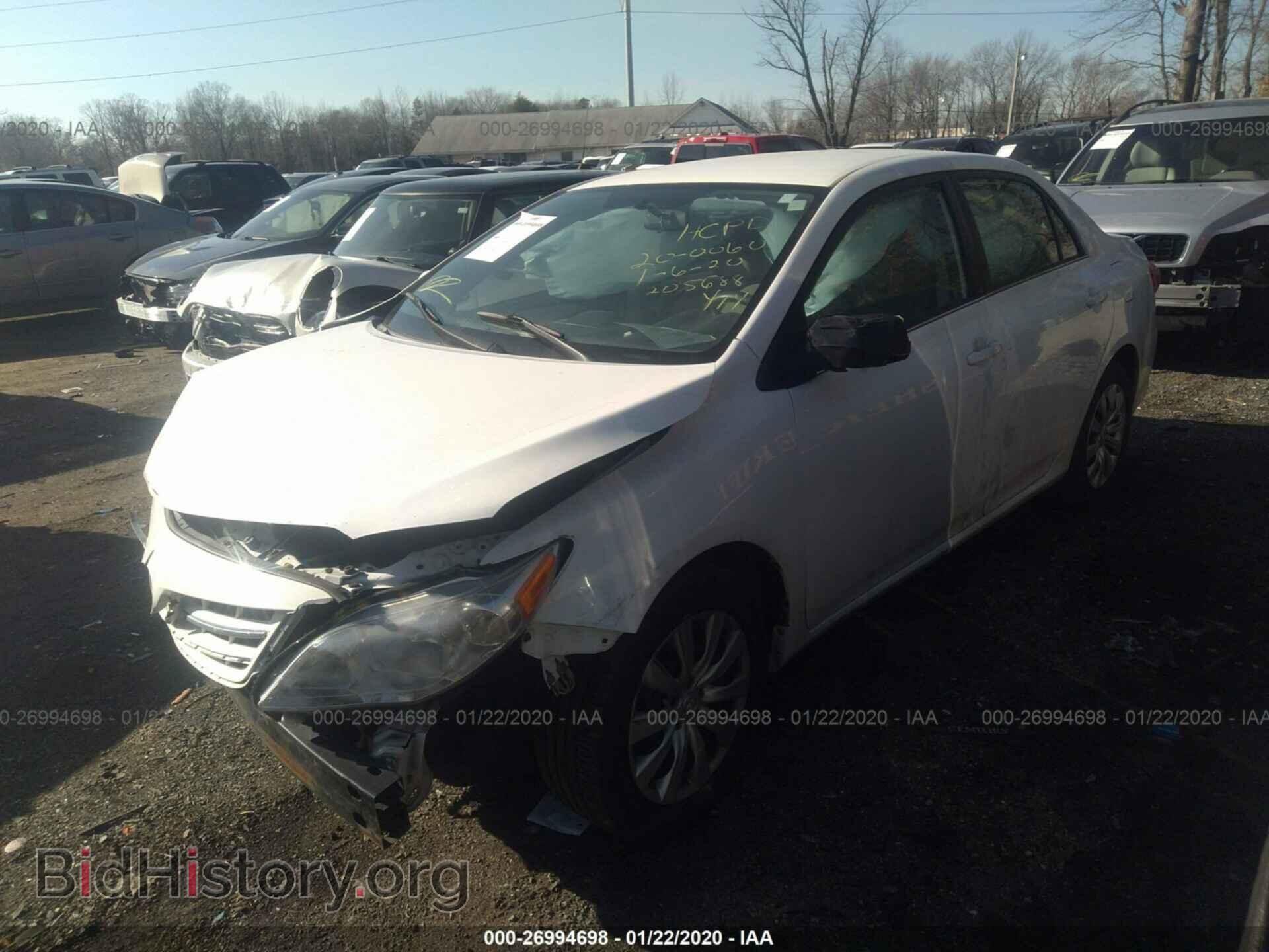 2013 TOYOTA COROLLA - VIN: 5YFBU4EE7DP205688 - Фото 2