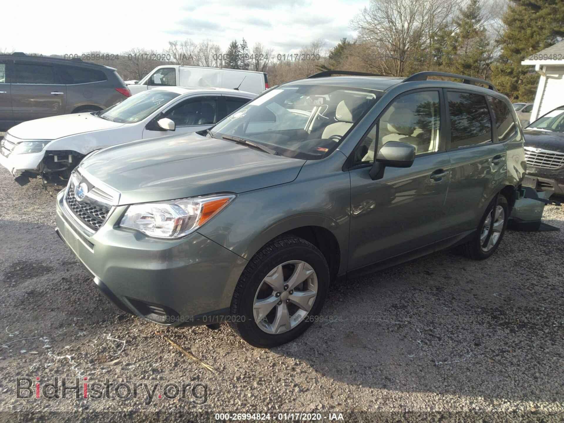 2016 SUBARU FORESTER - VIN: JF2SJADC5GH429132 - Фото 2