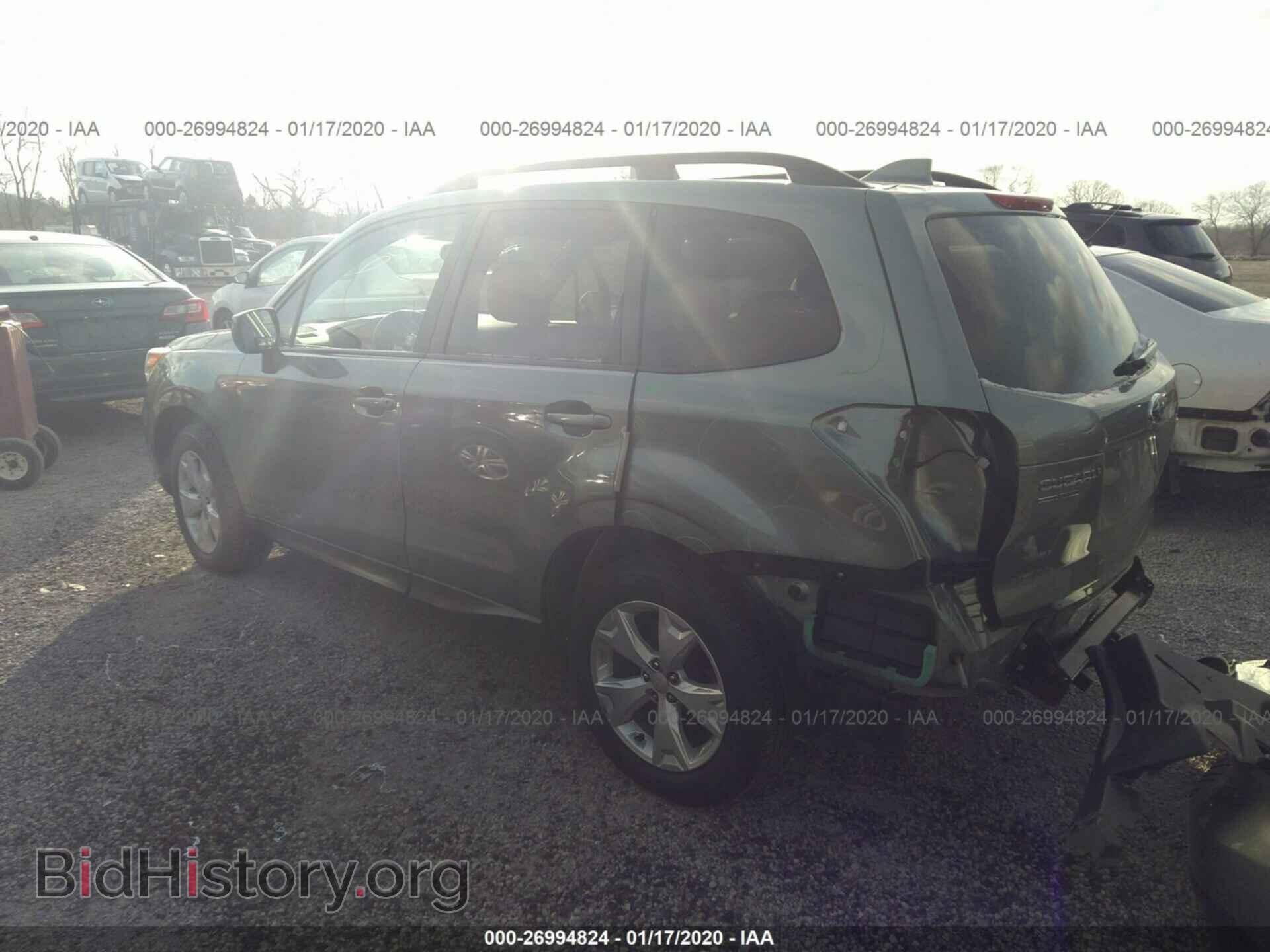 2016 SUBARU FORESTER - VIN: JF2SJADC5GH429132 - Фото 3