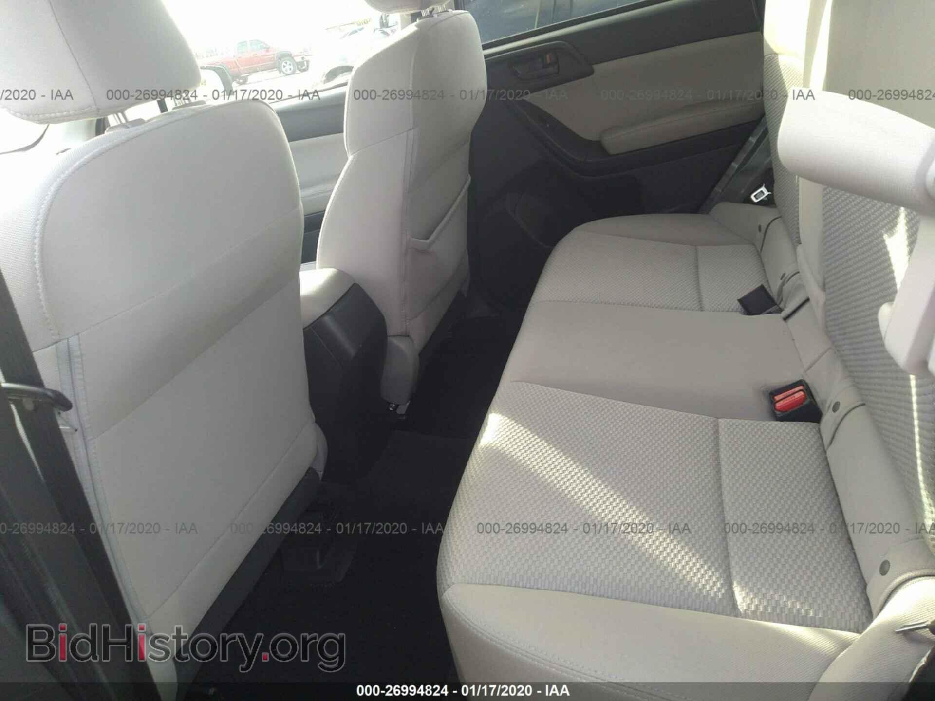 2016 SUBARU FORESTER - VIN: JF2SJADC5GH429132 - Фото 8