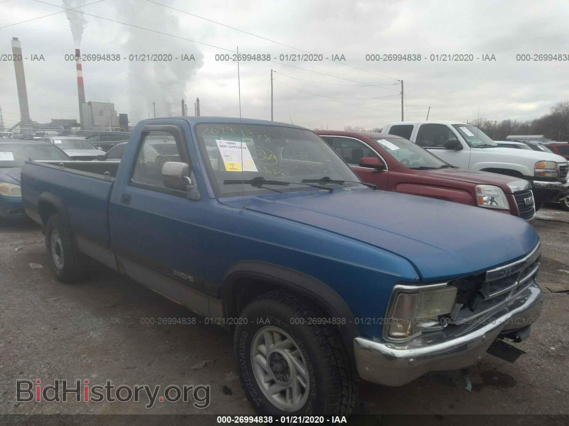 Фотография 1B7GL26Y0PS166323 - DODGE DAKOTA 1993