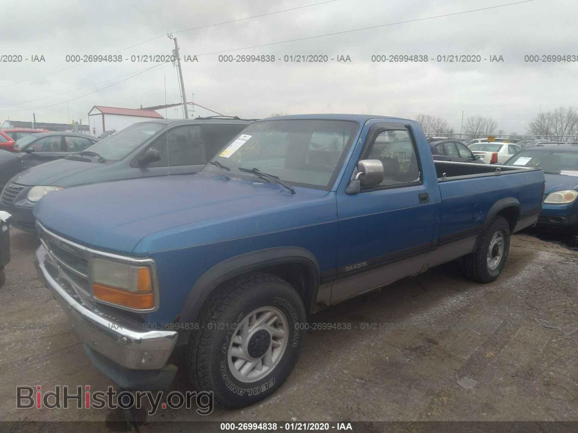 1993 DODGE DAKOTA - VIN: 1B7GL26Y0PS166323 - Фото 4