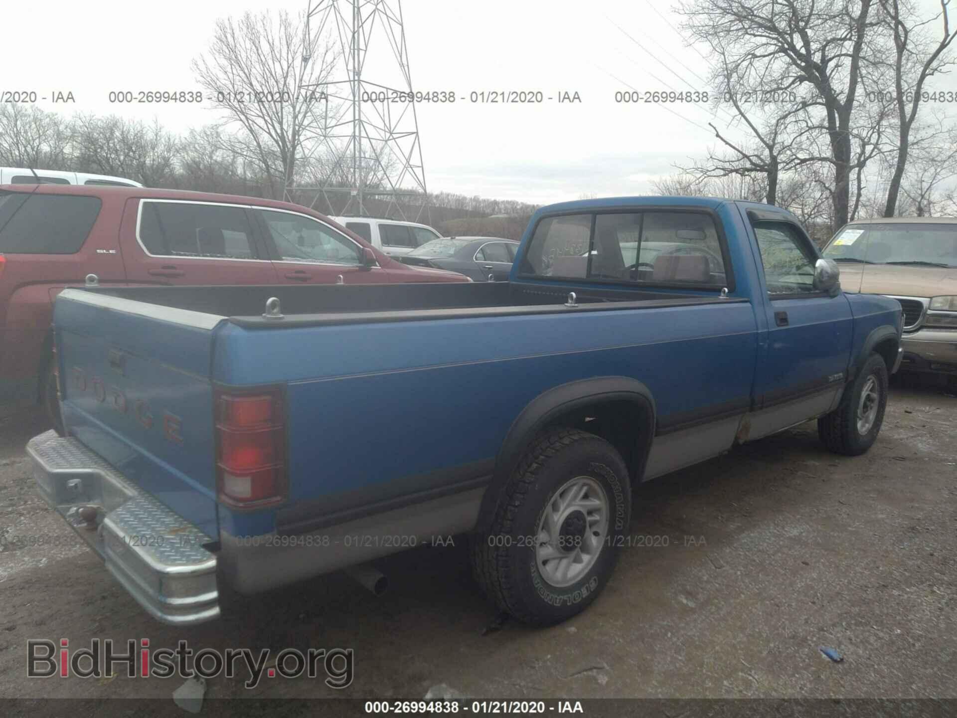 1993 DODGE DAKOTA - VIN: 1B7GL26Y0PS166323 - Фото 7