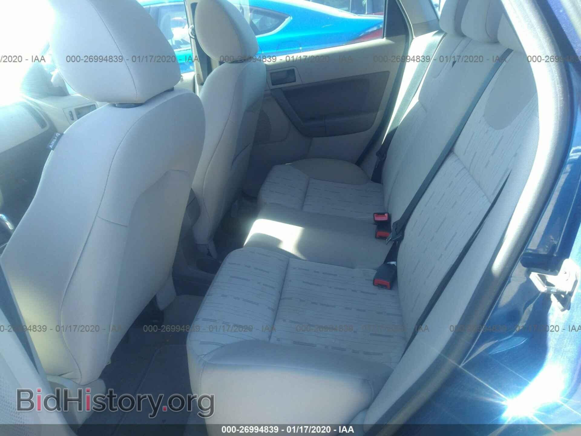 2009 FORD FOCUS - VIN: 1FAHP35N69W128201 - Photo 8