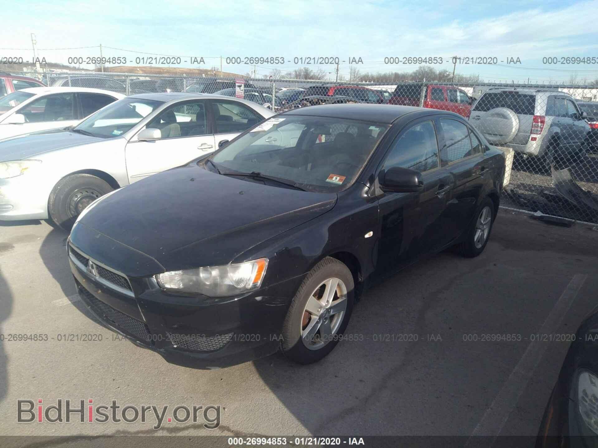 2009 MITSUBISHI LANCER - VIN: JA3AU26U89U021455 - Фото 3