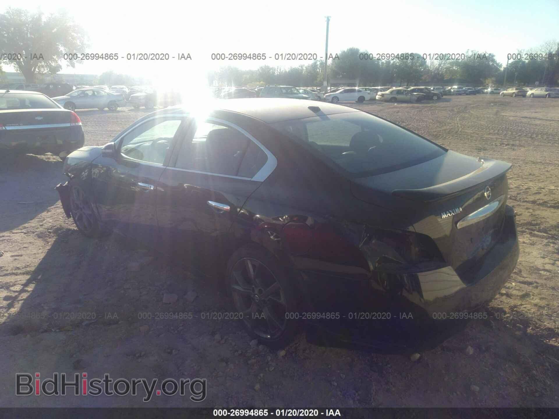 2014 NISSAN MAXIMA - VIN: 1N4AA5AP3EC480931 - Фото 3