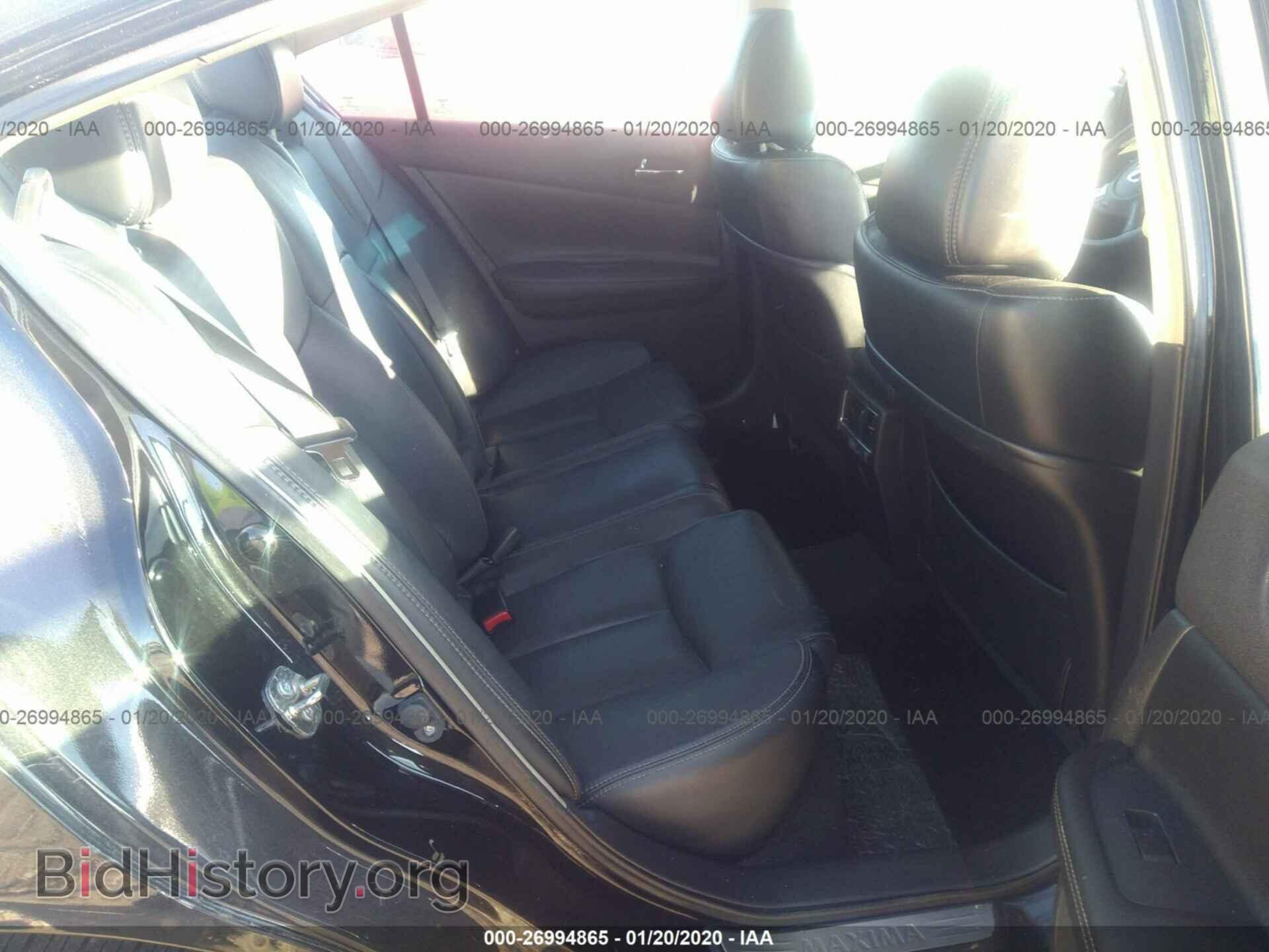 2014 NISSAN MAXIMA - VIN: 1N4AA5AP3EC480931 - Фото 8