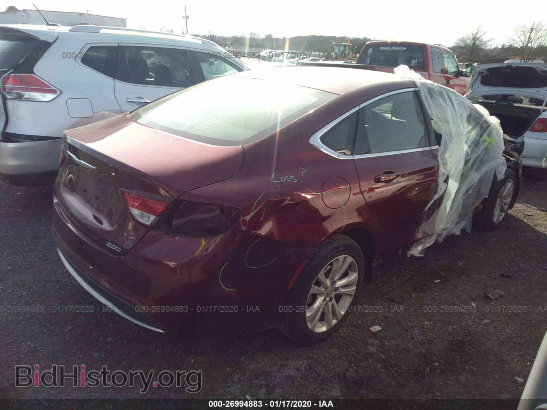 2016 CHRYSLER 200 - VIN: 1C3CCCAB0GN166428 - Фото 4