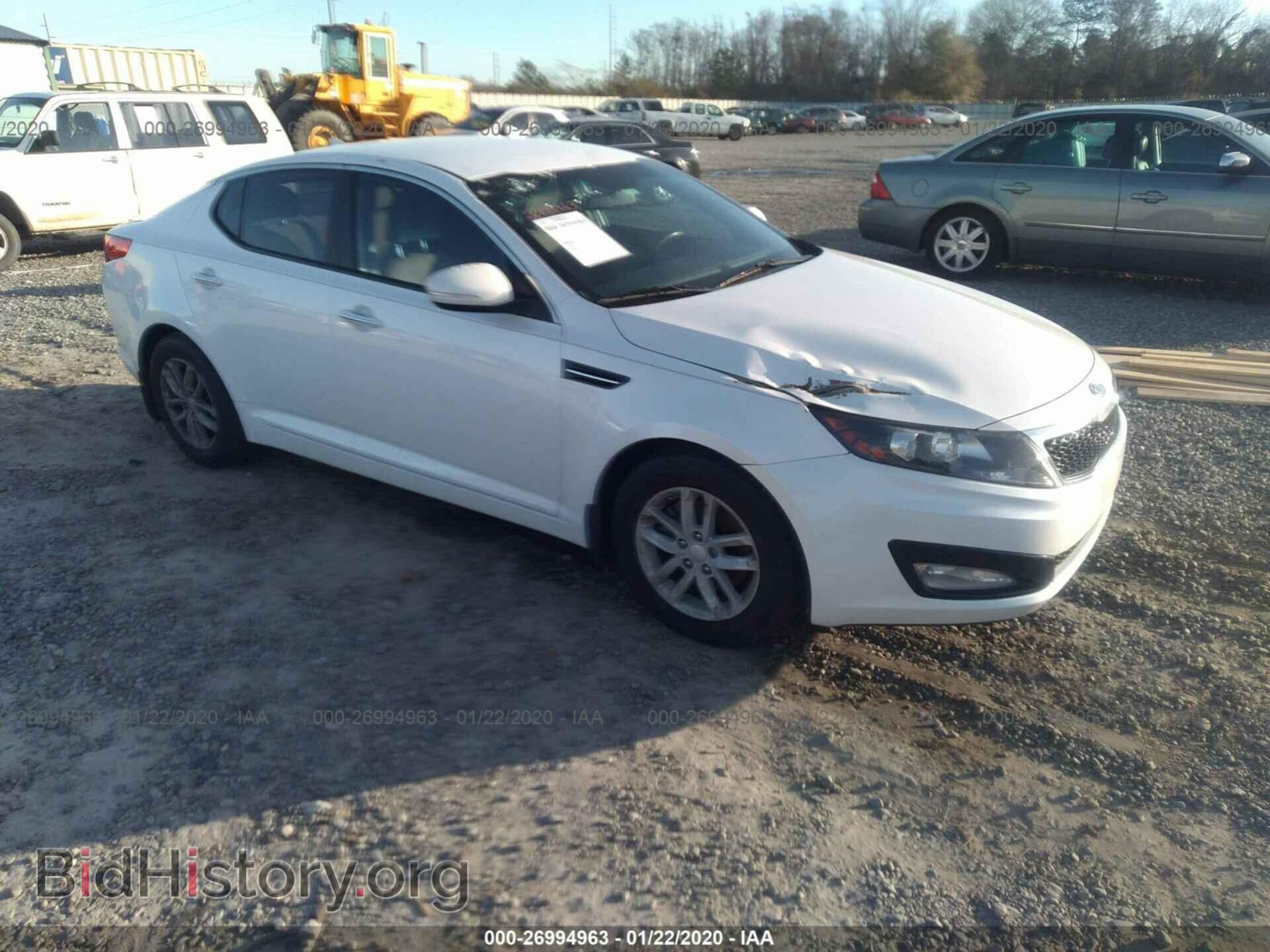 Фотография KNAGM4A78C5277263 - KIA OPTIMA 2012