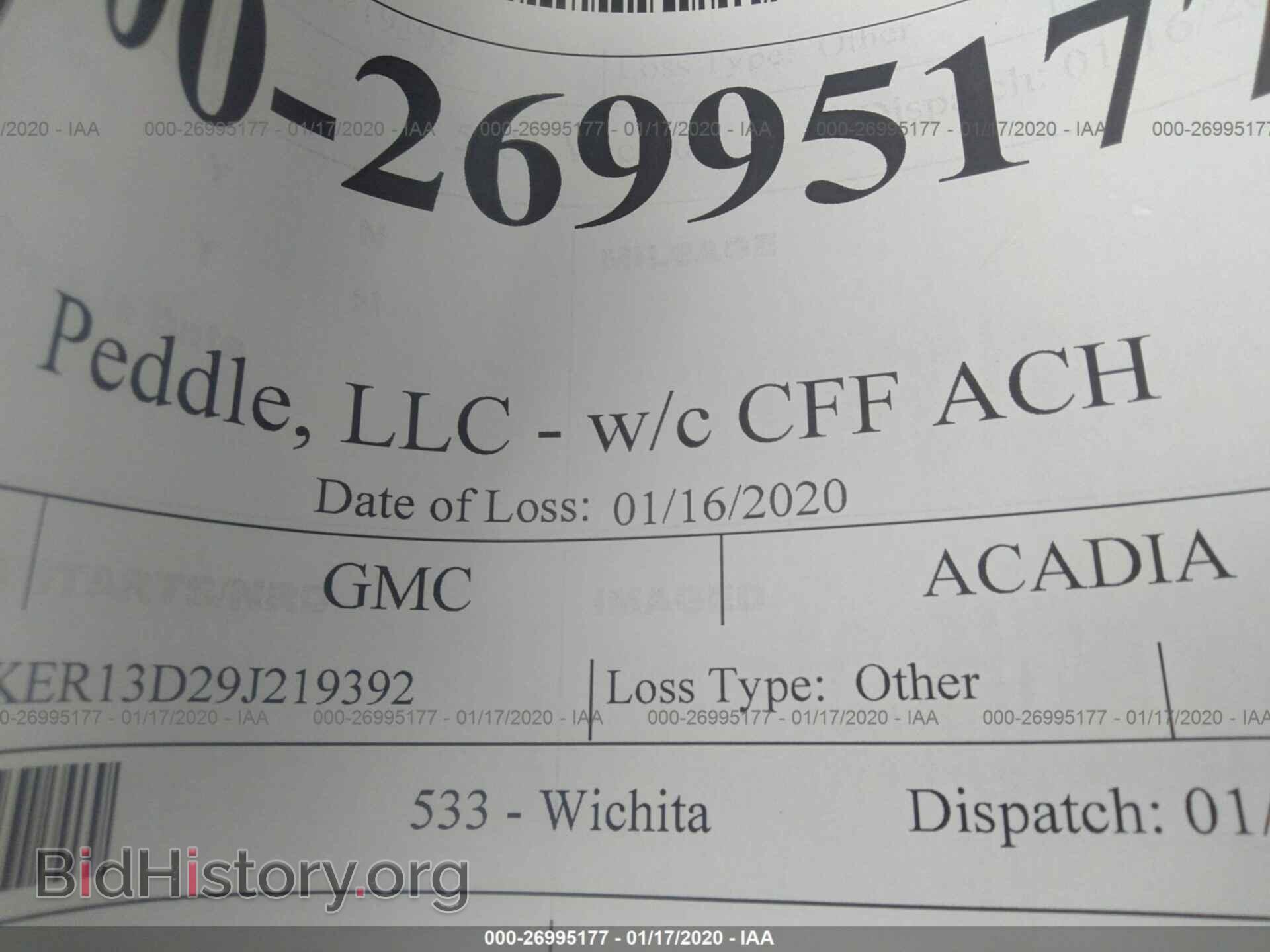 2009 GMC ACADIA - VIN: 1GKER13D29J219392 - Фото 6