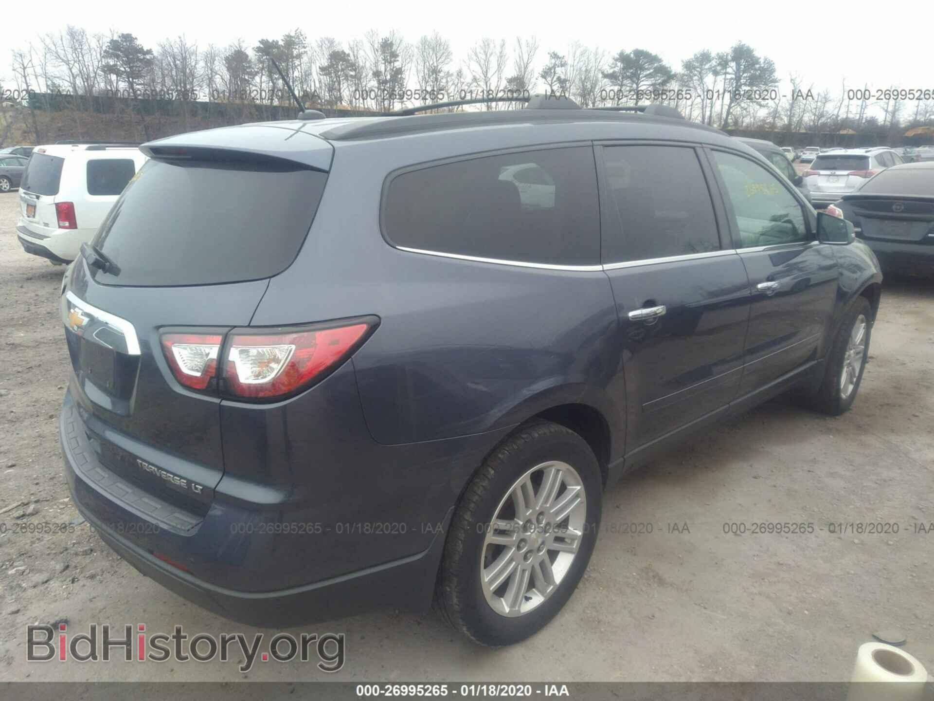 2014 CHEVROLET TRAVERSE - VIN: 1GNKVGKD2EJ261223 - Фото 4