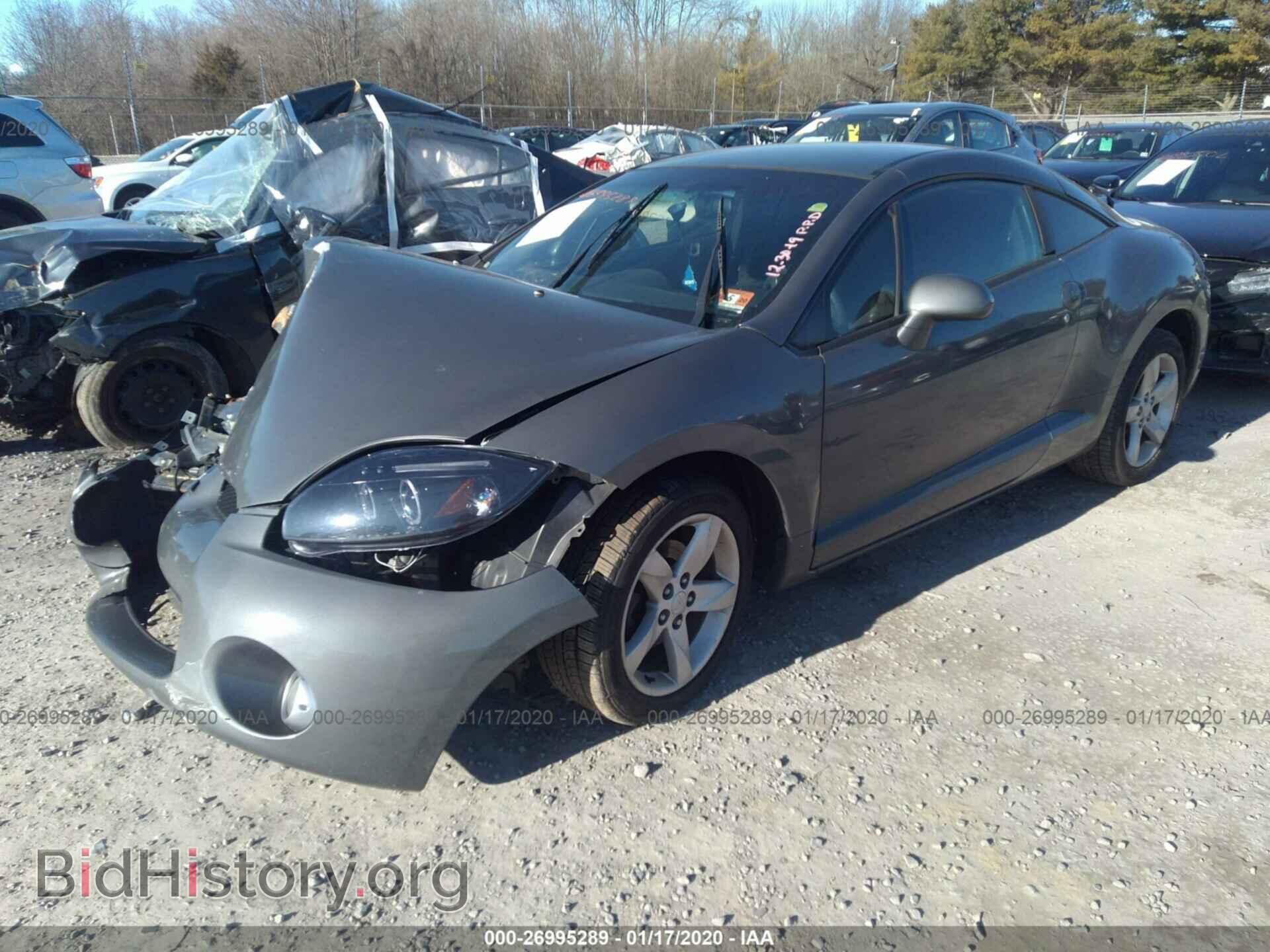 2006 MITSUBISHI ECLIPSE - VIN: 4A3AK34T36E022457 - Photo 2