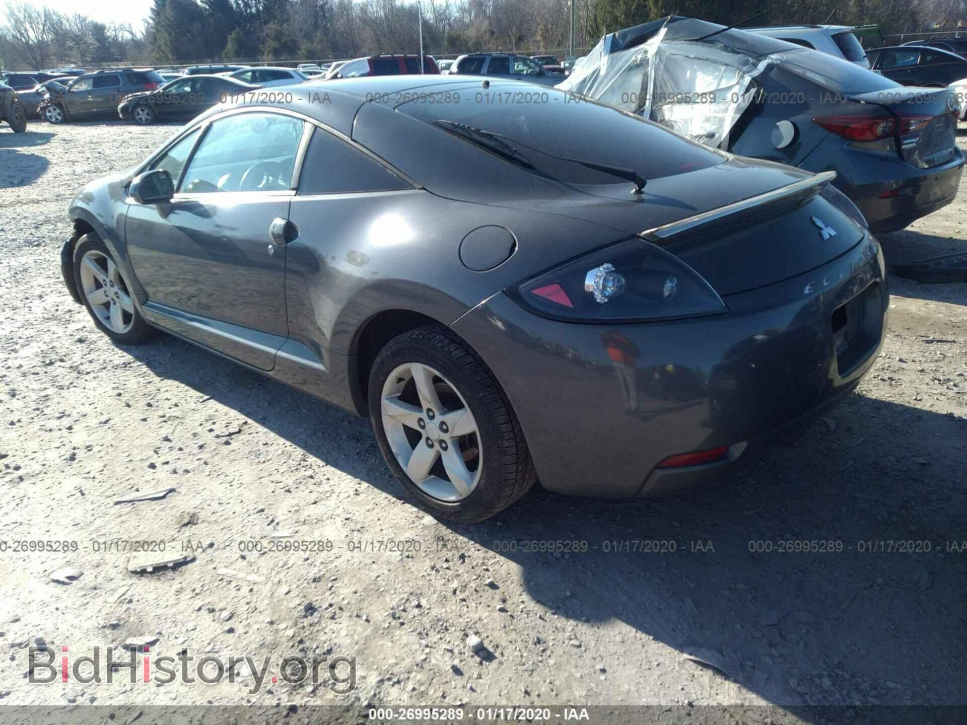 2006 MITSUBISHI ECLIPSE - VIN: 4A3AK34T36E022457 - Photo 3
