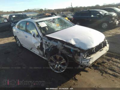 2008 Lexus LS 460, белый — VIN JTHBL46F085070579, IAAI