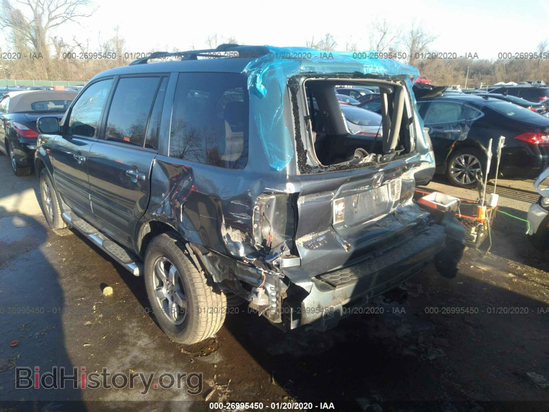2006 HONDA PILOT - VIN: 5FNYF18596B021205 - Фото 3