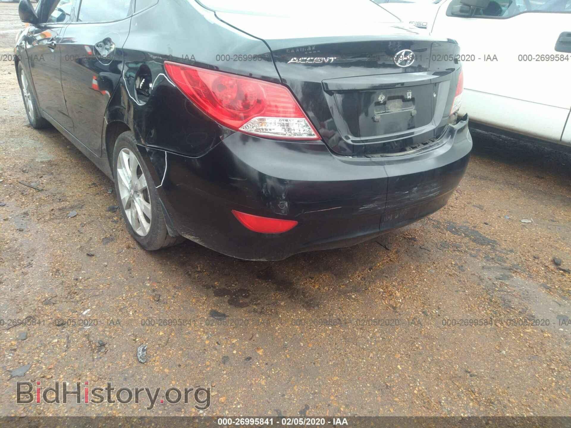 2012 HYUNDAI ACCENT - VIN: KMHCU4AE3CU124694 - Фото 6