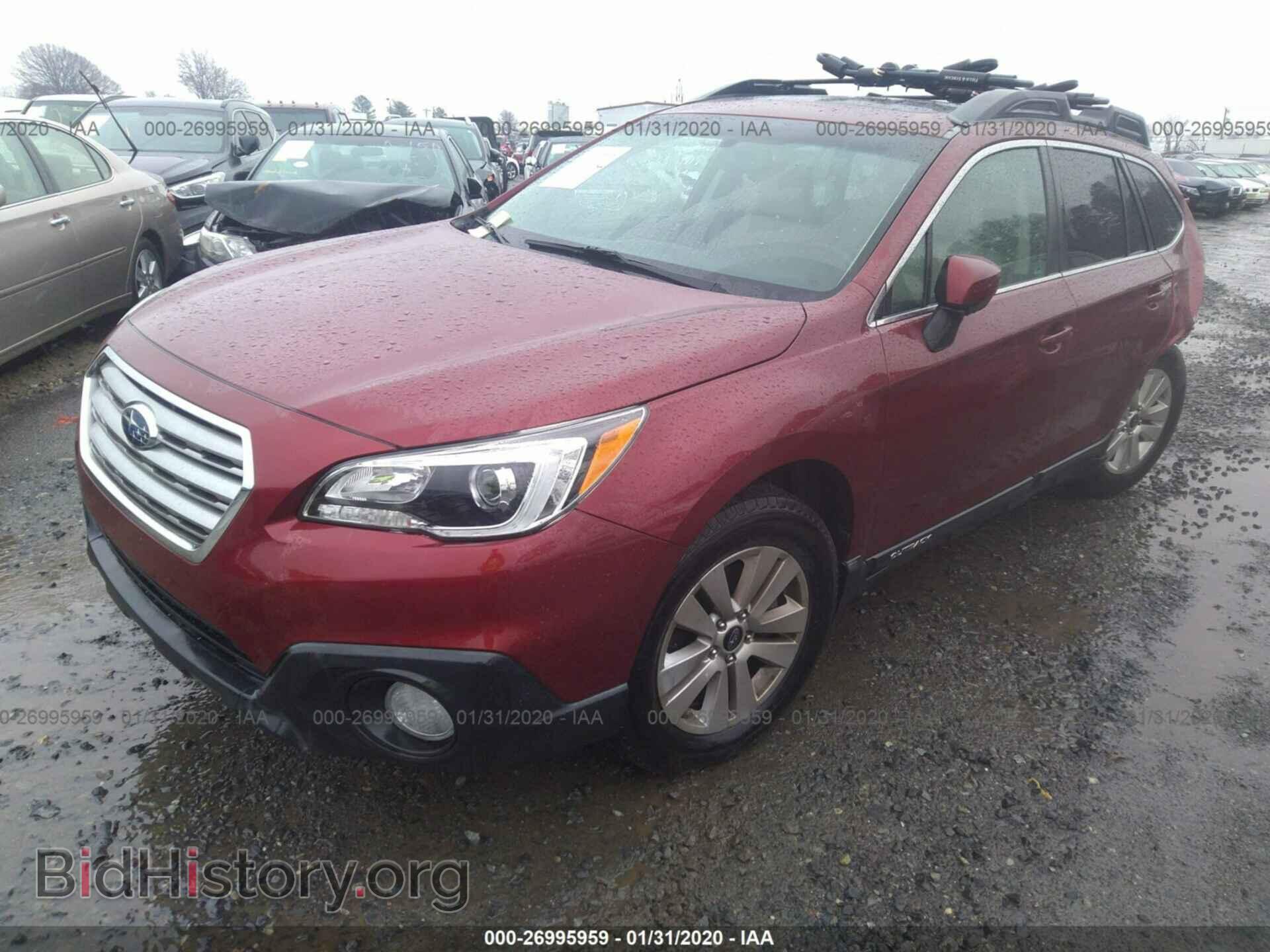 2015 SUBARU OUTBACK - VIN: 4S4BSADC7F3253154 - Фото 2