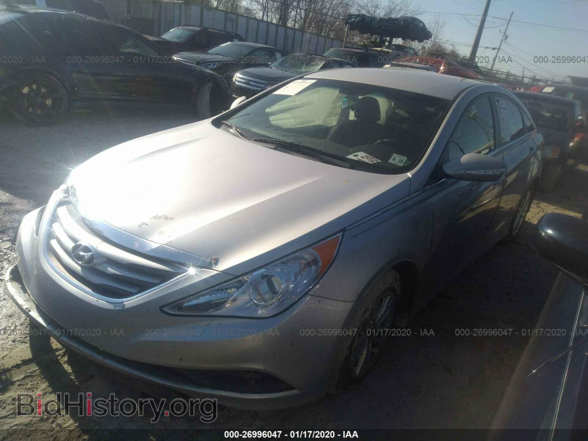 2014 HYUNDAI SONATA - VIN: 5NPEB4AC0EH920379 - Фото 2