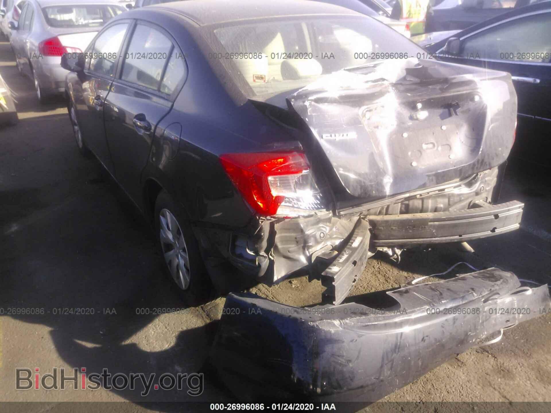 2012 HONDA CIVIC - VIN: 19XFB2F50CE093844 - Photo 3