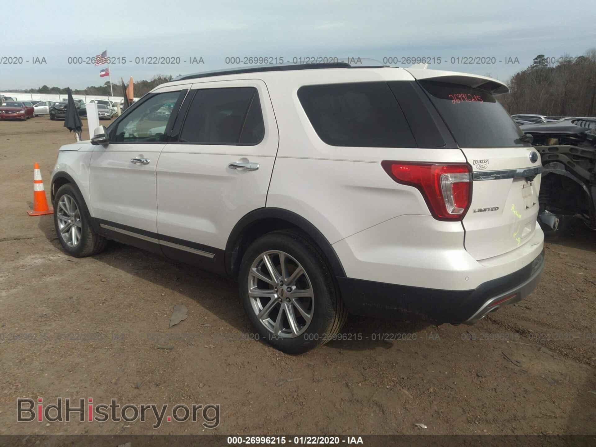 2016 FORD EXPLORER - VIN: 1FM5K7F82GGB27528 - Photo 3