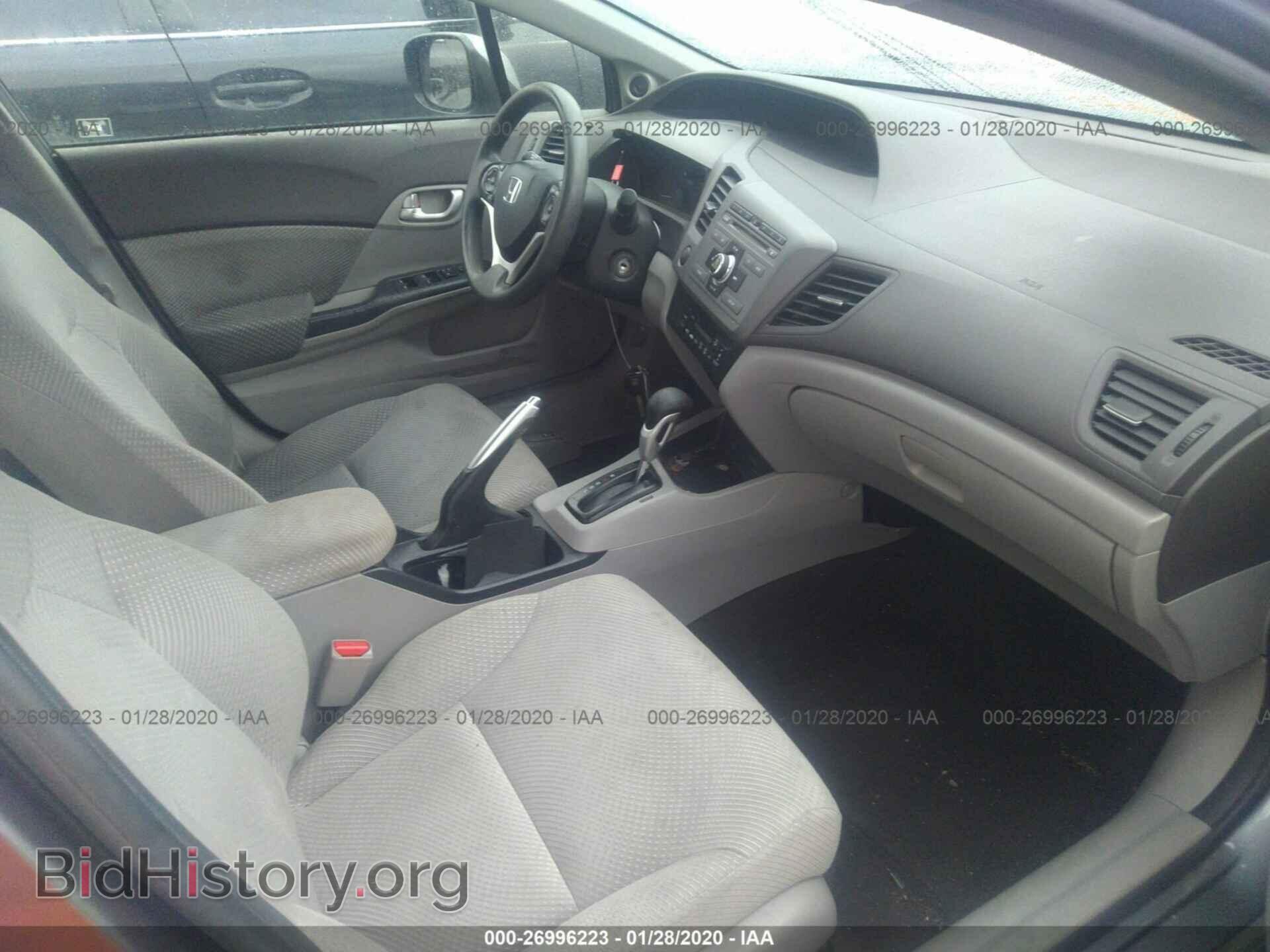2012 HONDA CIVIC - VIN: JHMFB4F23CS007388 - Фото 5