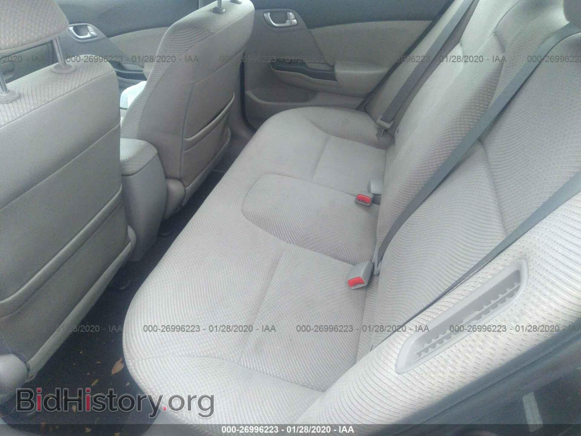 2012 HONDA CIVIC - VIN: JHMFB4F23CS007388 - Фото 8