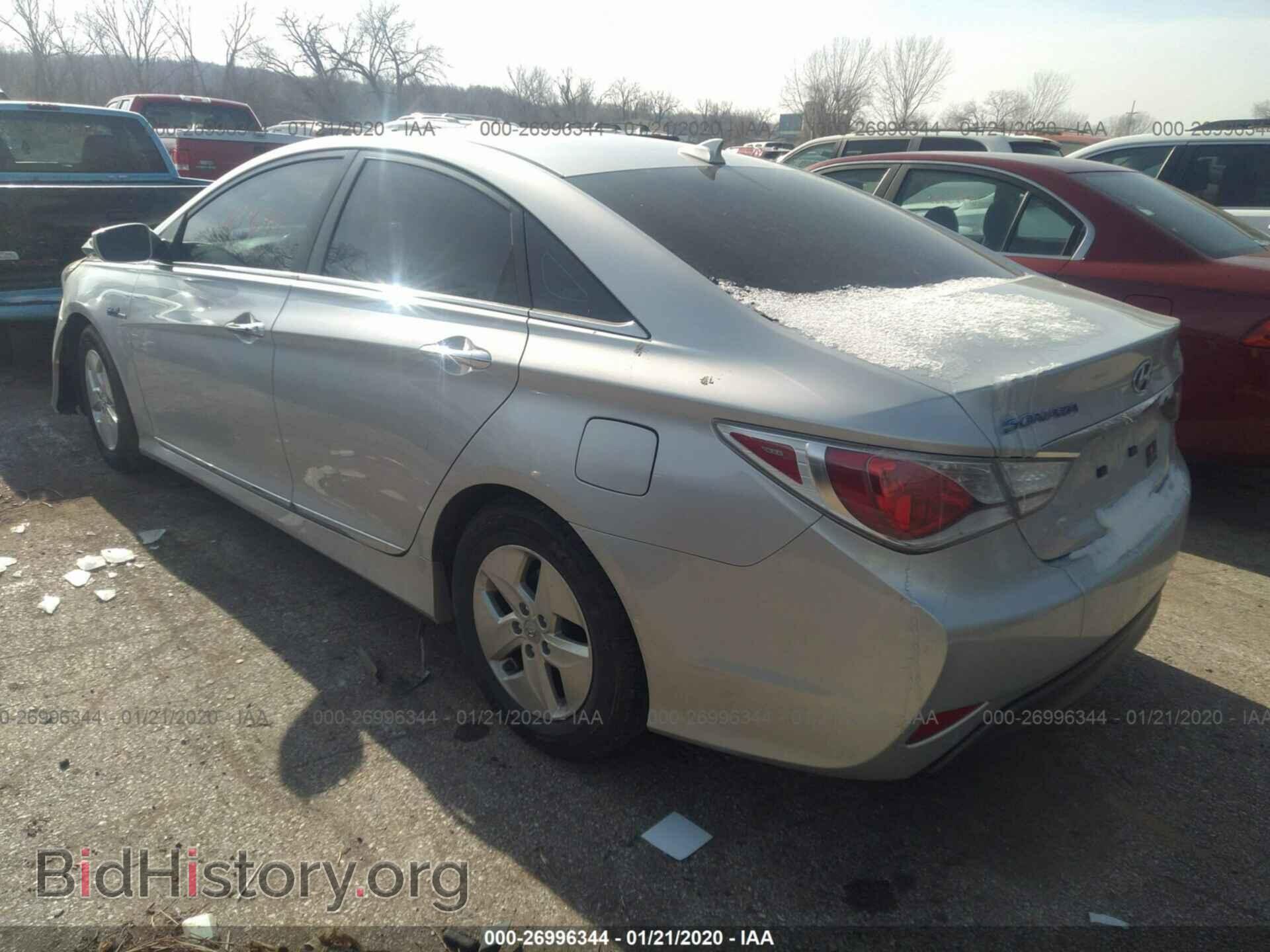 2012 HYUNDAI SONATA - VIN: KMHEC4A43CA056255 - Фото 3
