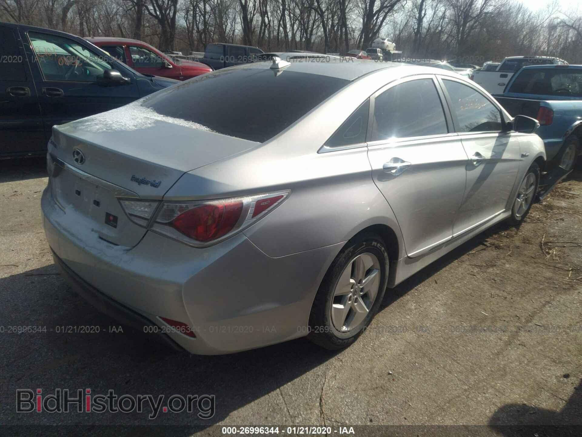 2012 HYUNDAI SONATA - VIN: KMHEC4A43CA056255 - Фото 4