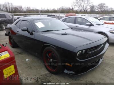 2011 Dodge CHALLENGER SRT-8, black — VIN 2B3CJ7DJ7BH599811, IAAI