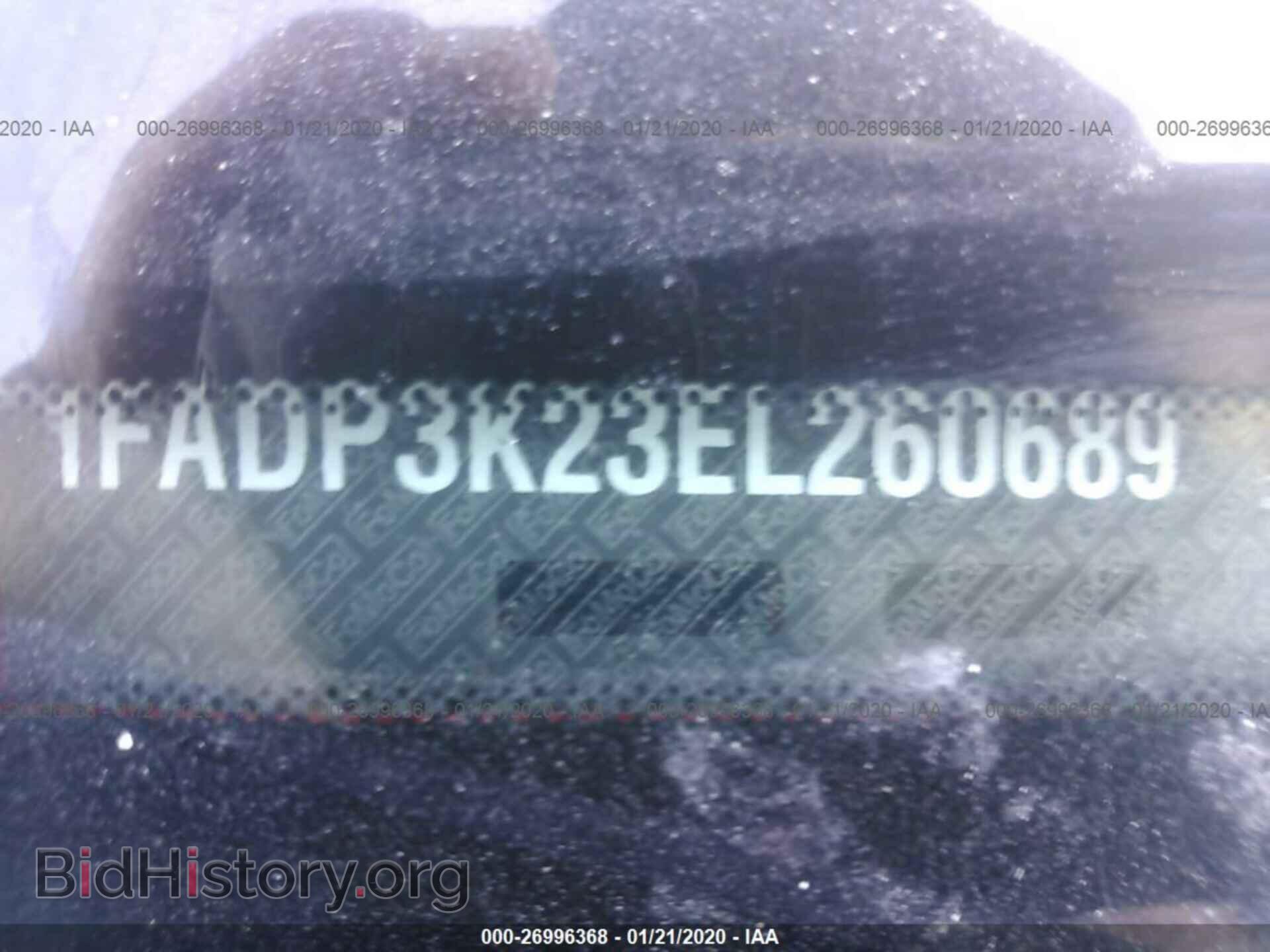 2014 FORD FOCUS - VIN: 1FADP3K23EL260689 - Фото 9