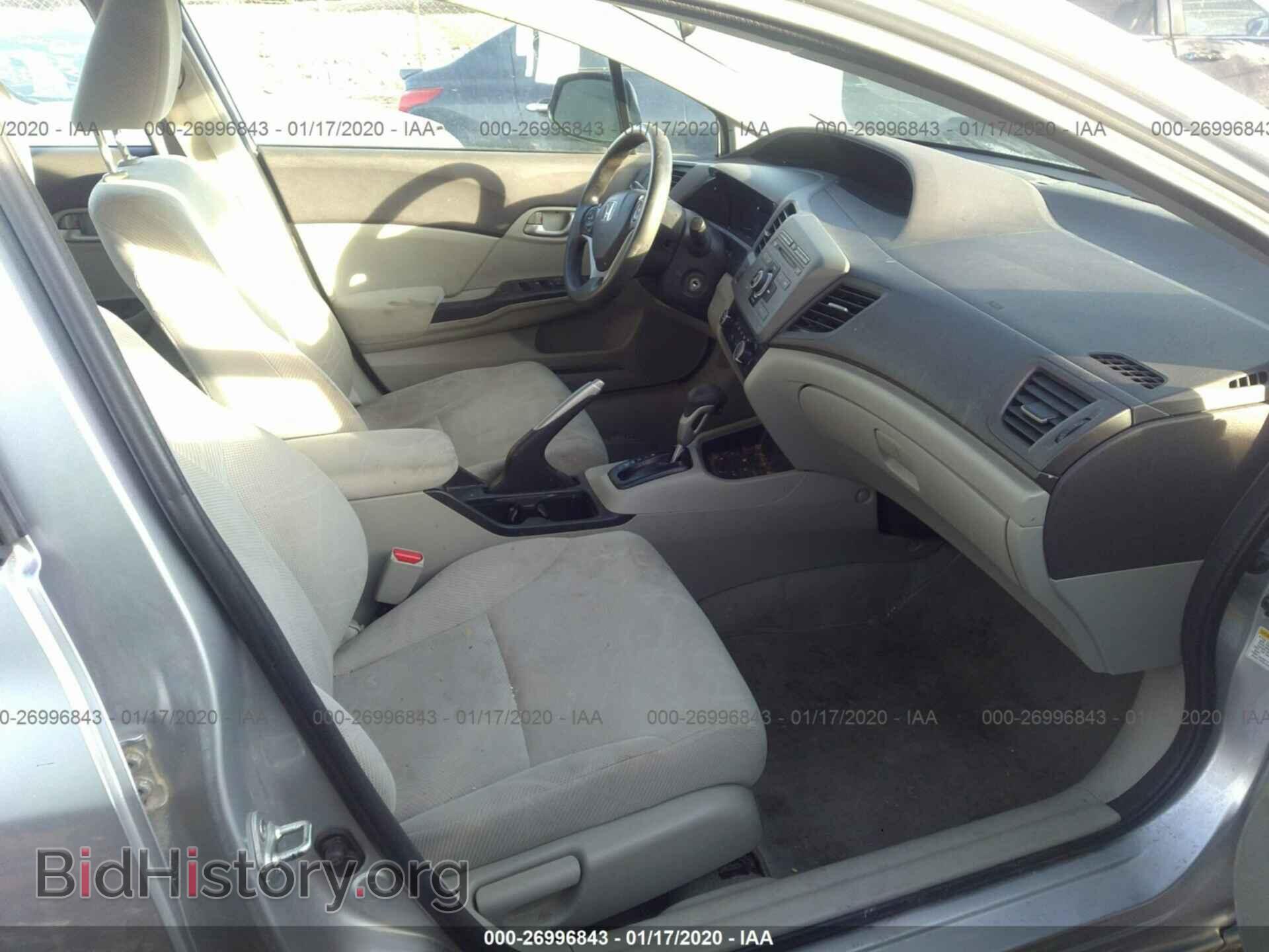 2012 HONDA CIVIC - VIN: 19XFB2F59CE051043 - Фото 5