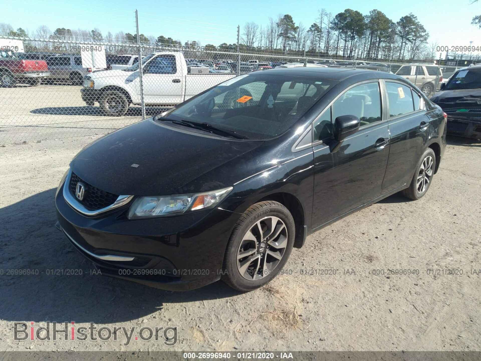 2014 HONDA CIVIC - VIN: 19XFB2F88EE016328 - Фото 2