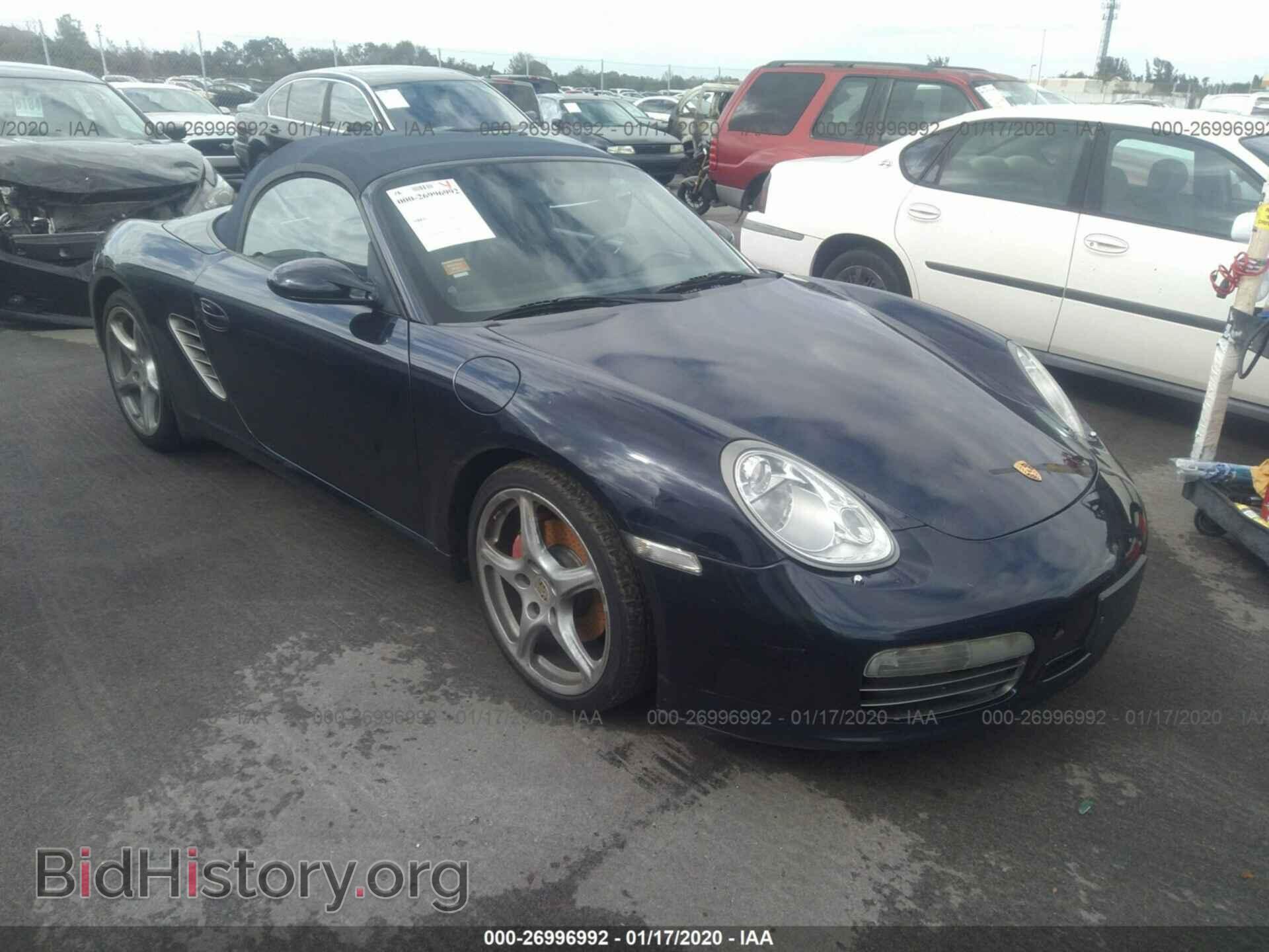 Фотография WP0CB29897U730424 - PORSCHE BOXSTER 2007