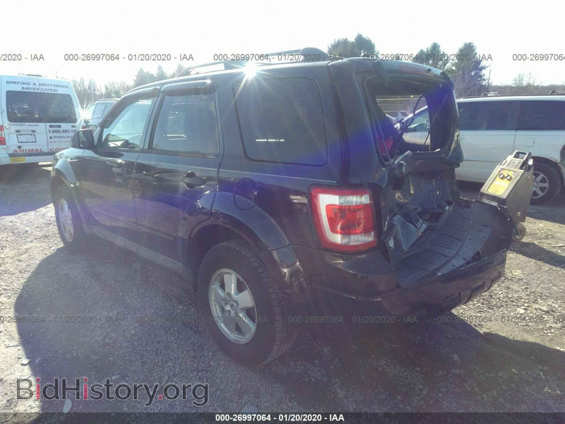 2011 FORD ESCAPE - VIN: 1FMCU9D74BKC46677 - Фото 3