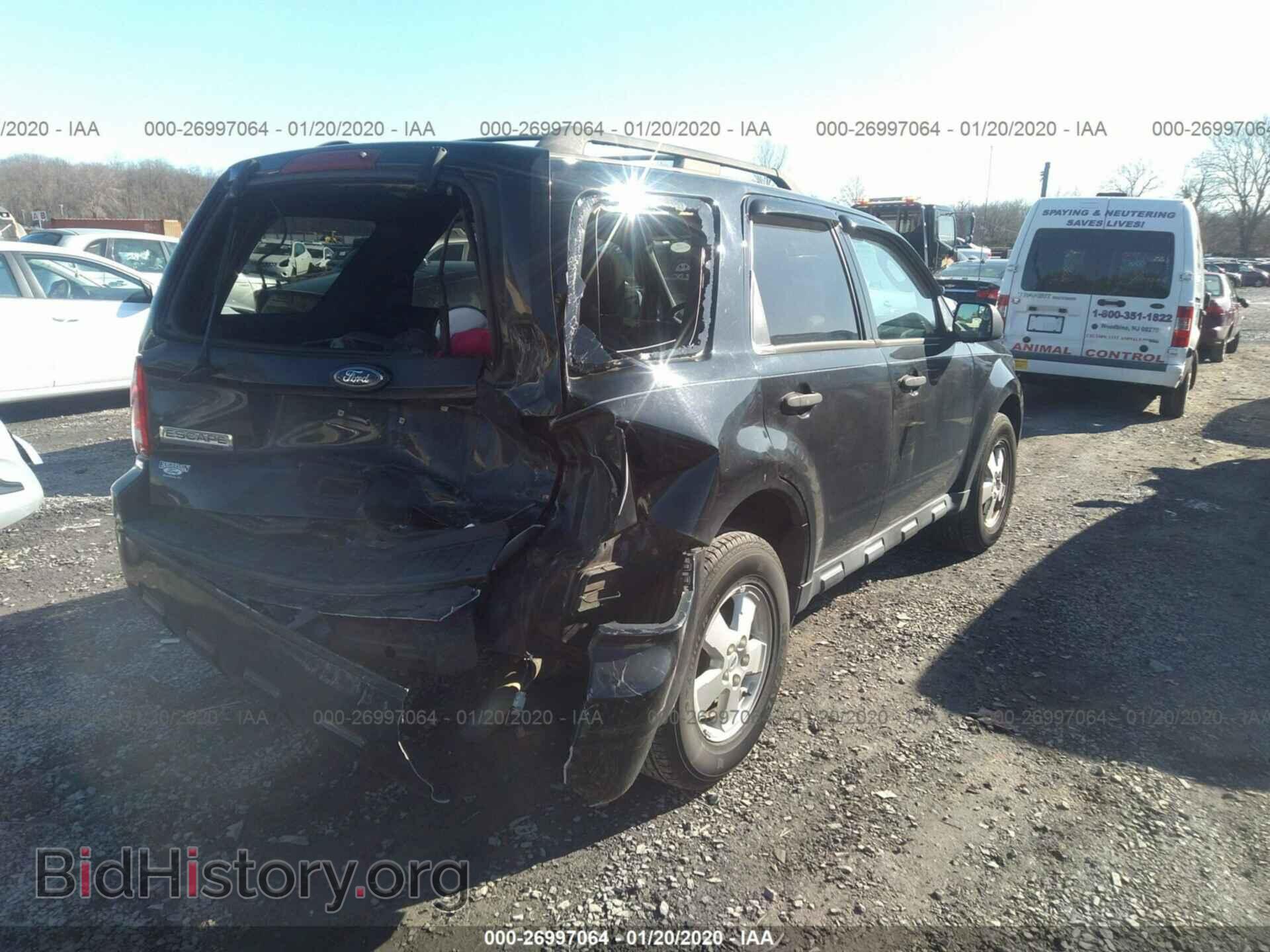2011 FORD ESCAPE - VIN: 1FMCU9D74BKC46677 - Фото 4