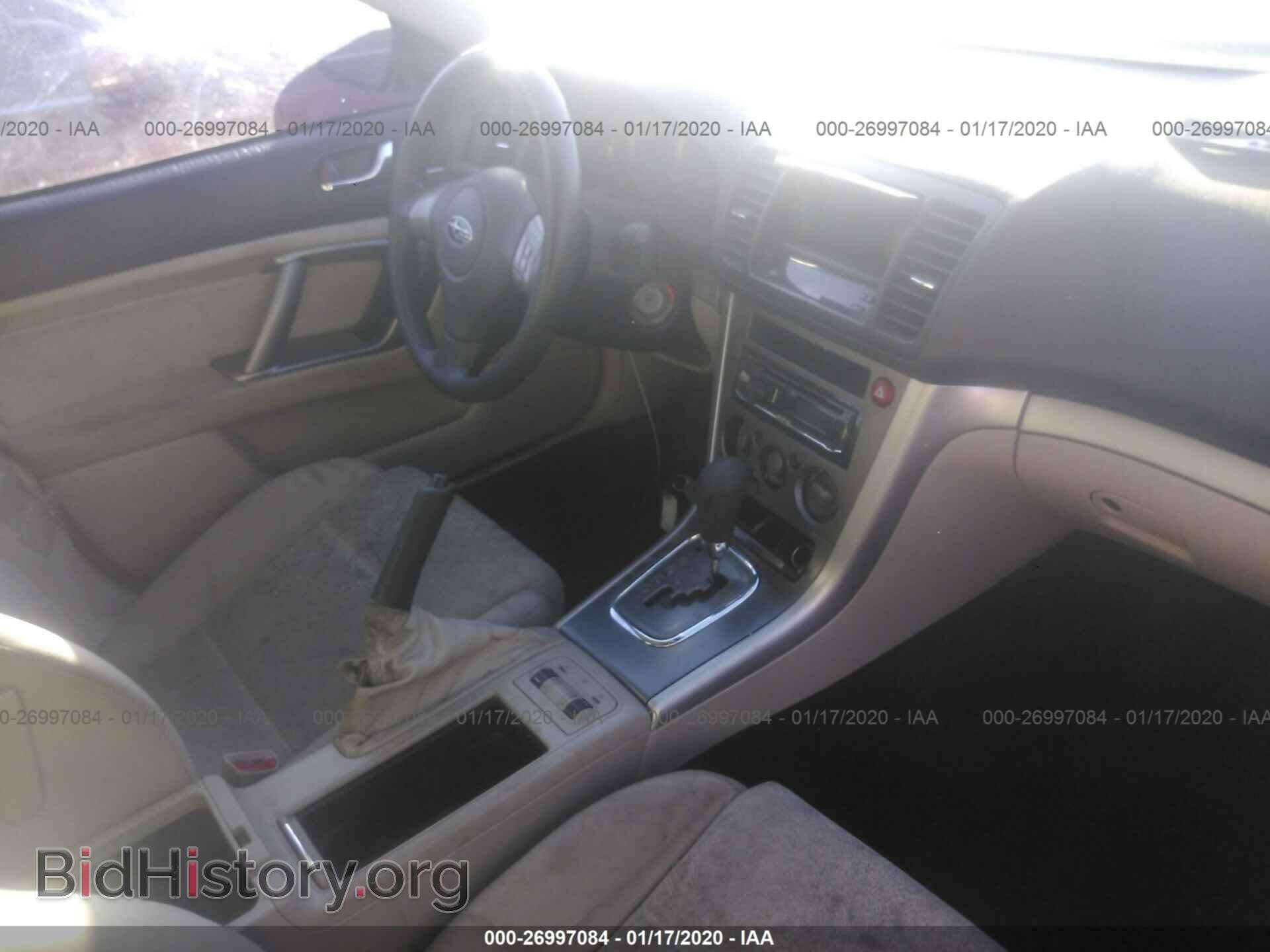 2009 SUBARU OUTBACK - VIN: 4S4BP61C197328205 - Фото 5