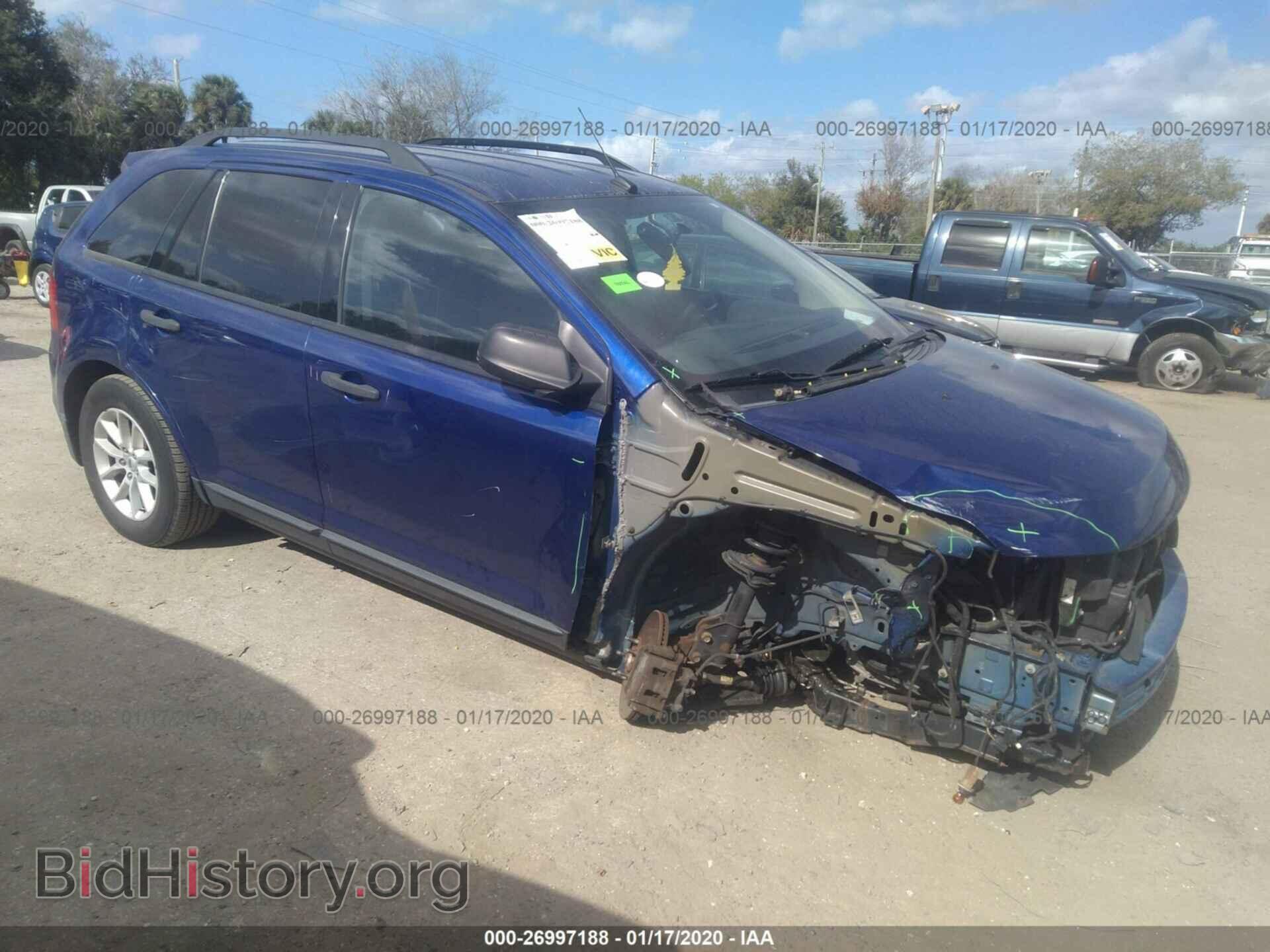 Фотография 2FMDK3GC0DBC73422 - FORD EDGE 2013