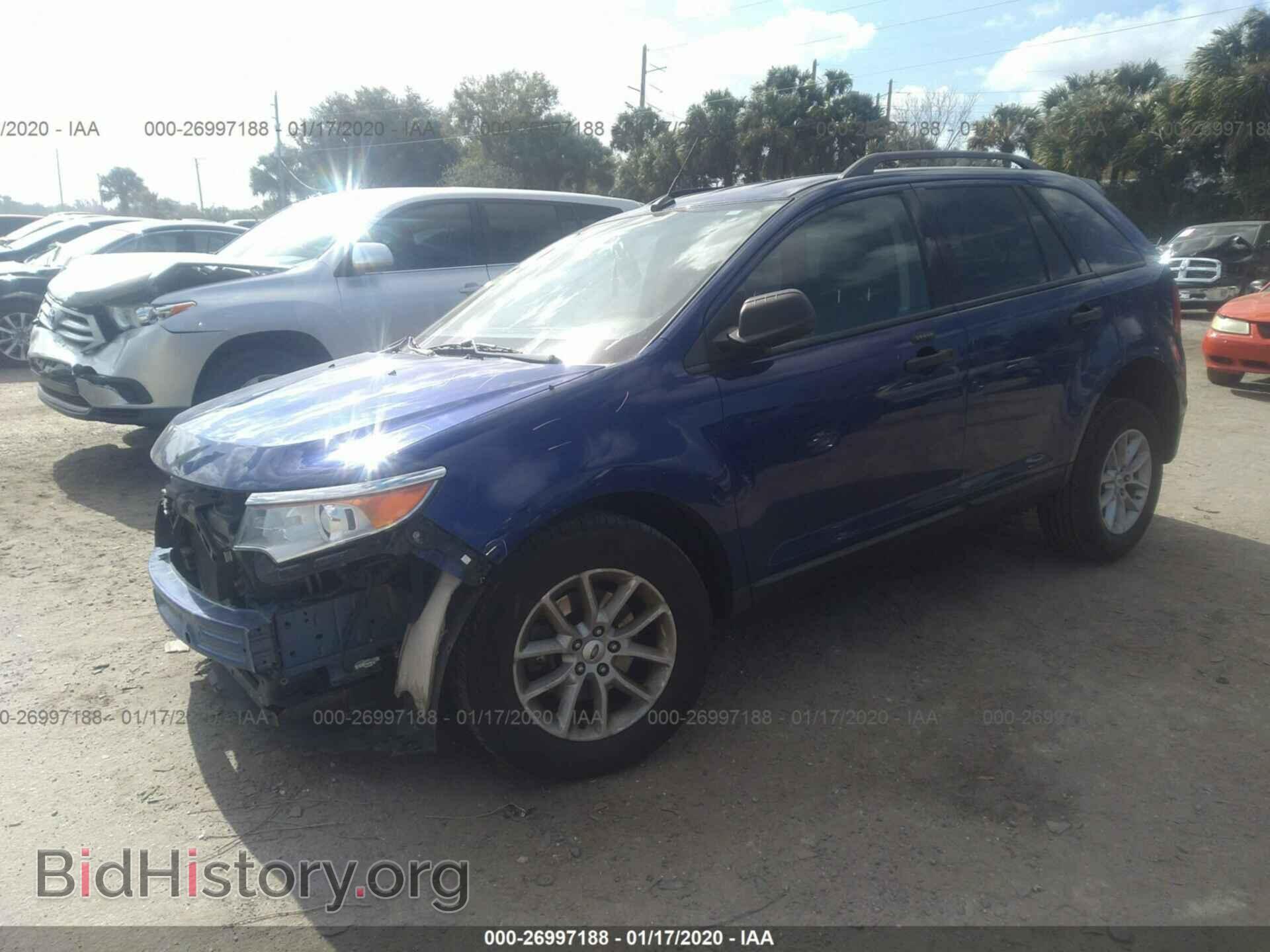 2013 FORD EDGE - VIN: 2FMDK3GC0DBC73422 - Фото 2