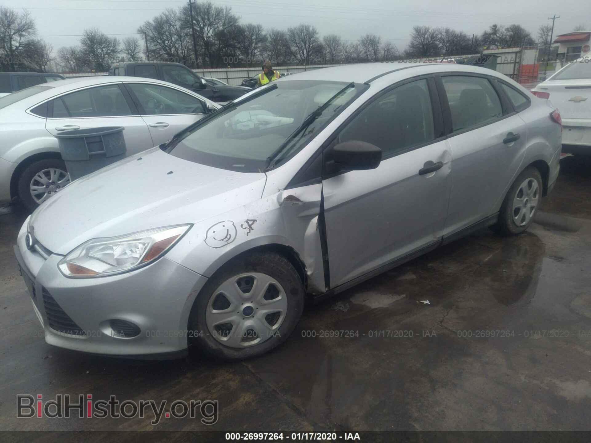 2014 FORD FOCUS - VIN: 1FADP3E28EL419685 - Фото 2