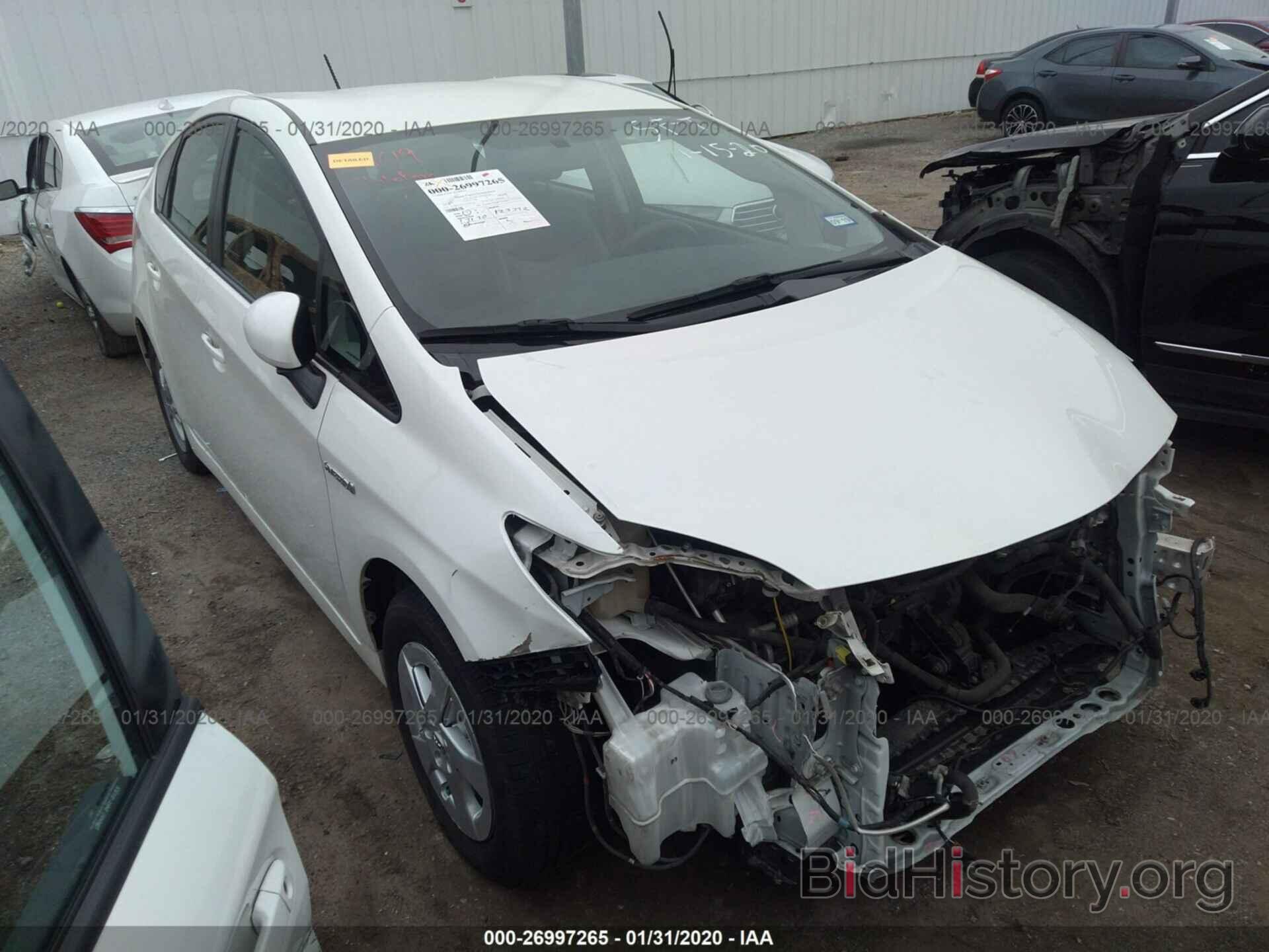 Photo JTDKN3DU5A1299179 - TOYOTA PRIUS 2010