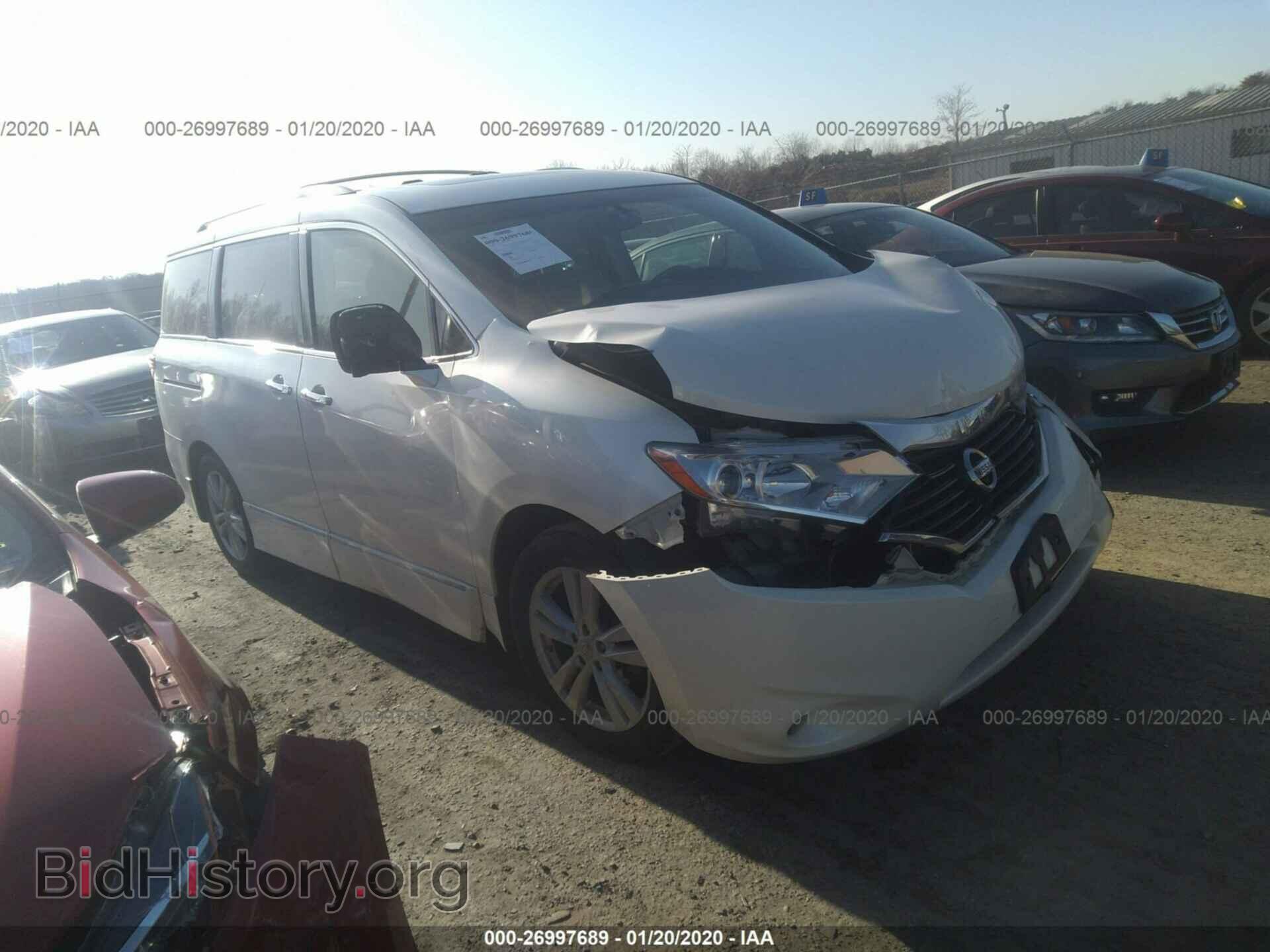 Фотография JN8AE2KP7D9061668 - NISSAN QUEST 2013