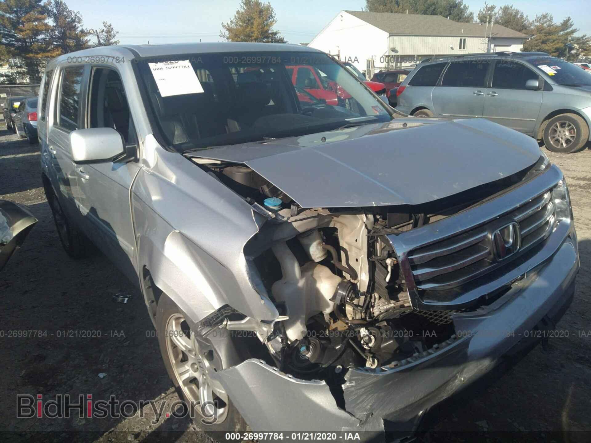 Photo 5FNYF4H53DB052108 - HONDA PILOT 2013