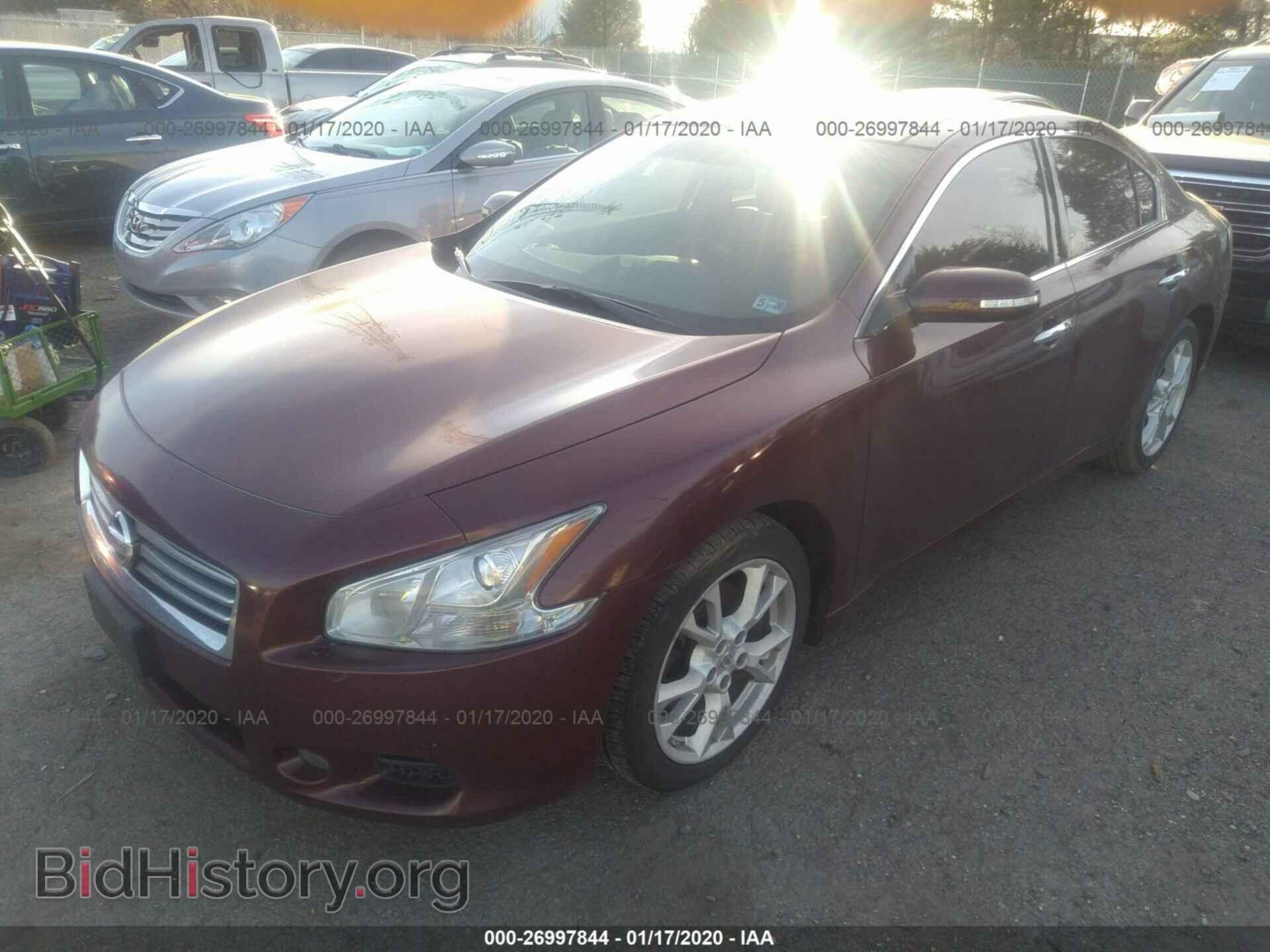 2012 NISSAN MAXIMA - VIN: 1N4AA5AP1CC825936 - Фото 2