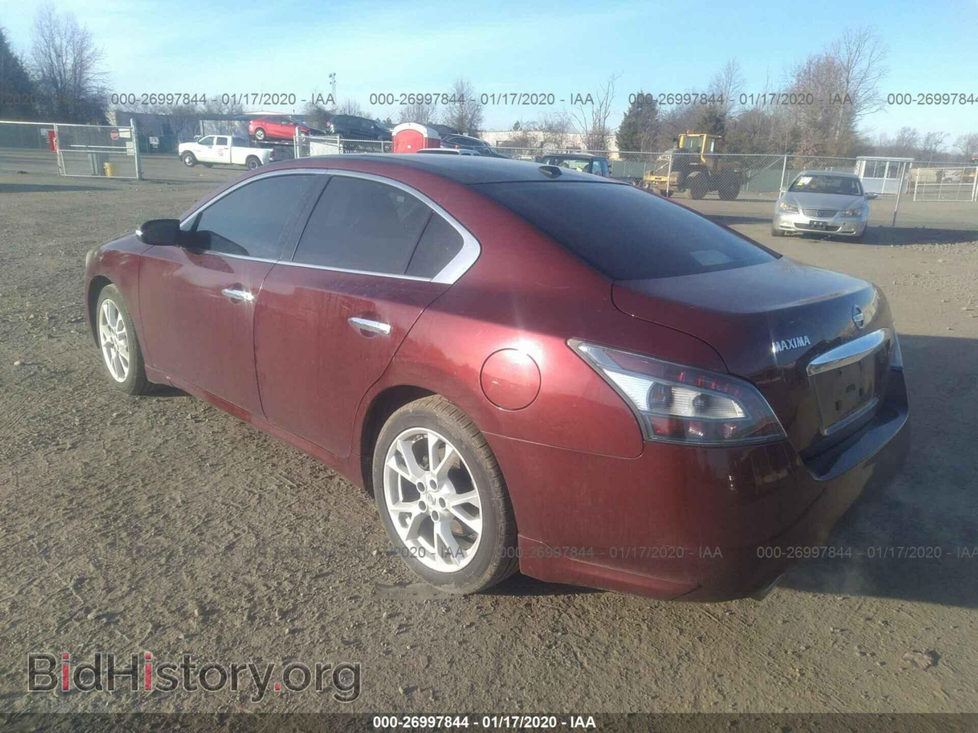 2012 NISSAN MAXIMA - VIN: 1N4AA5AP1CC825936 - Фото 3
