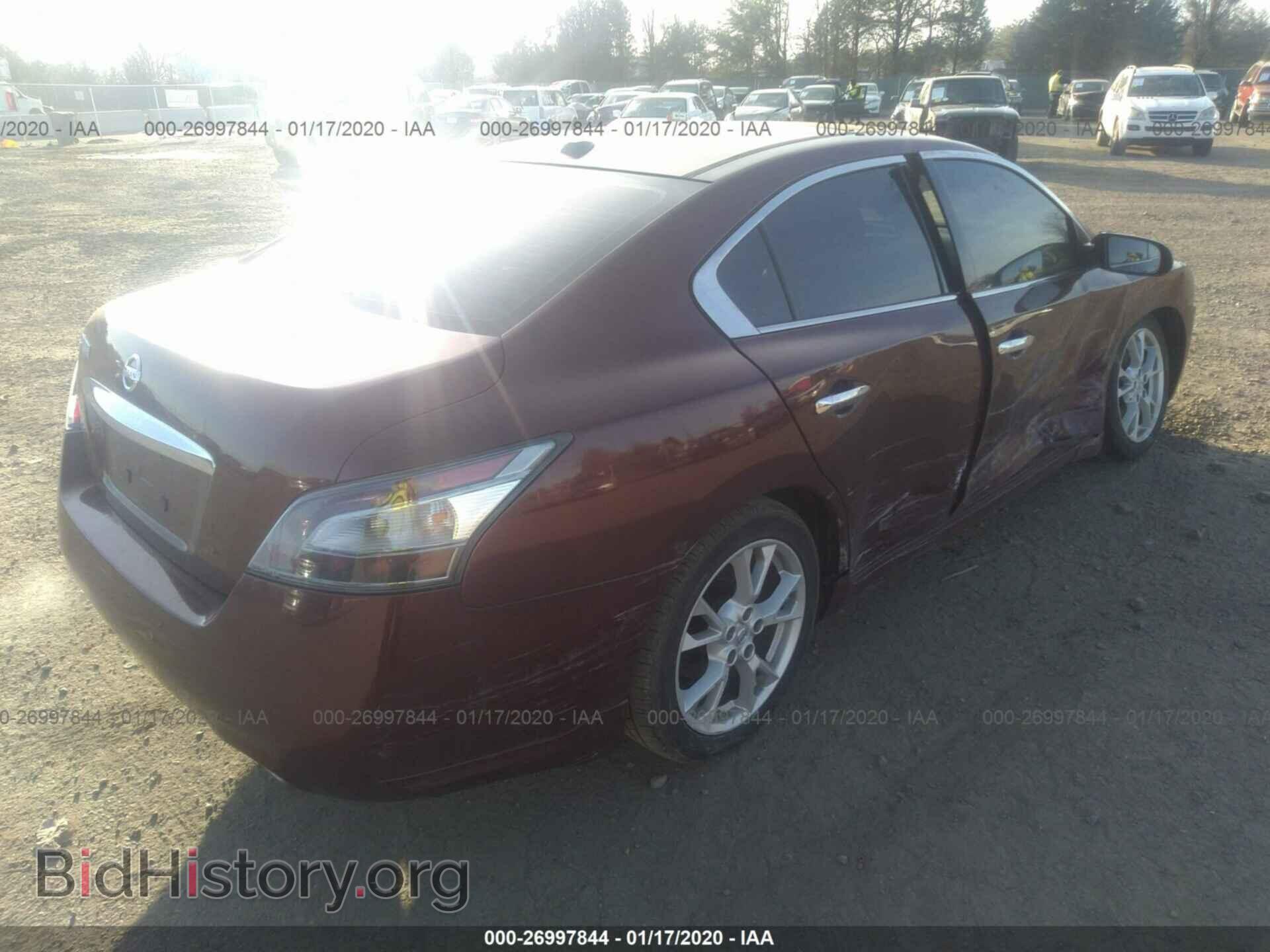 2012 NISSAN MAXIMA - VIN: 1N4AA5AP1CC825936 - Фото 4